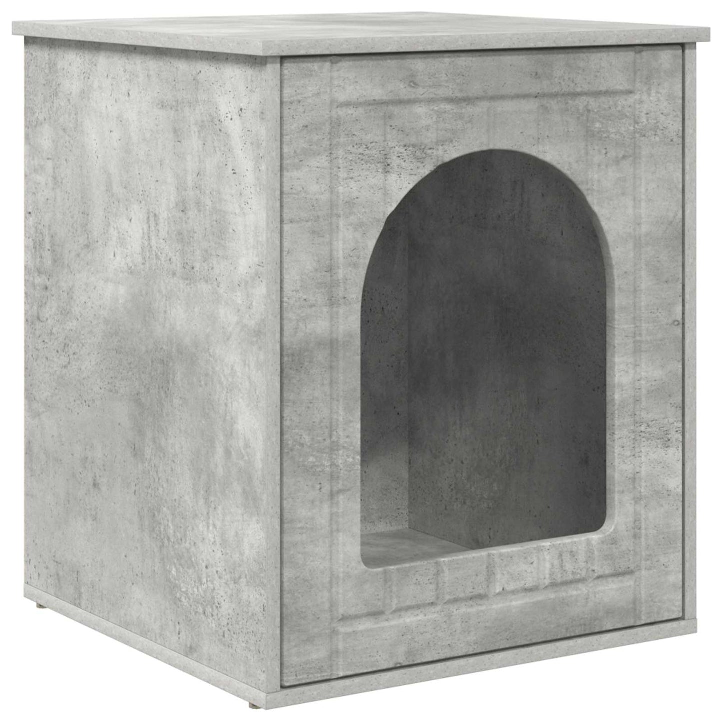 Macska Ház Beton 53 x 52 x 62 cm Szerelt Fa
