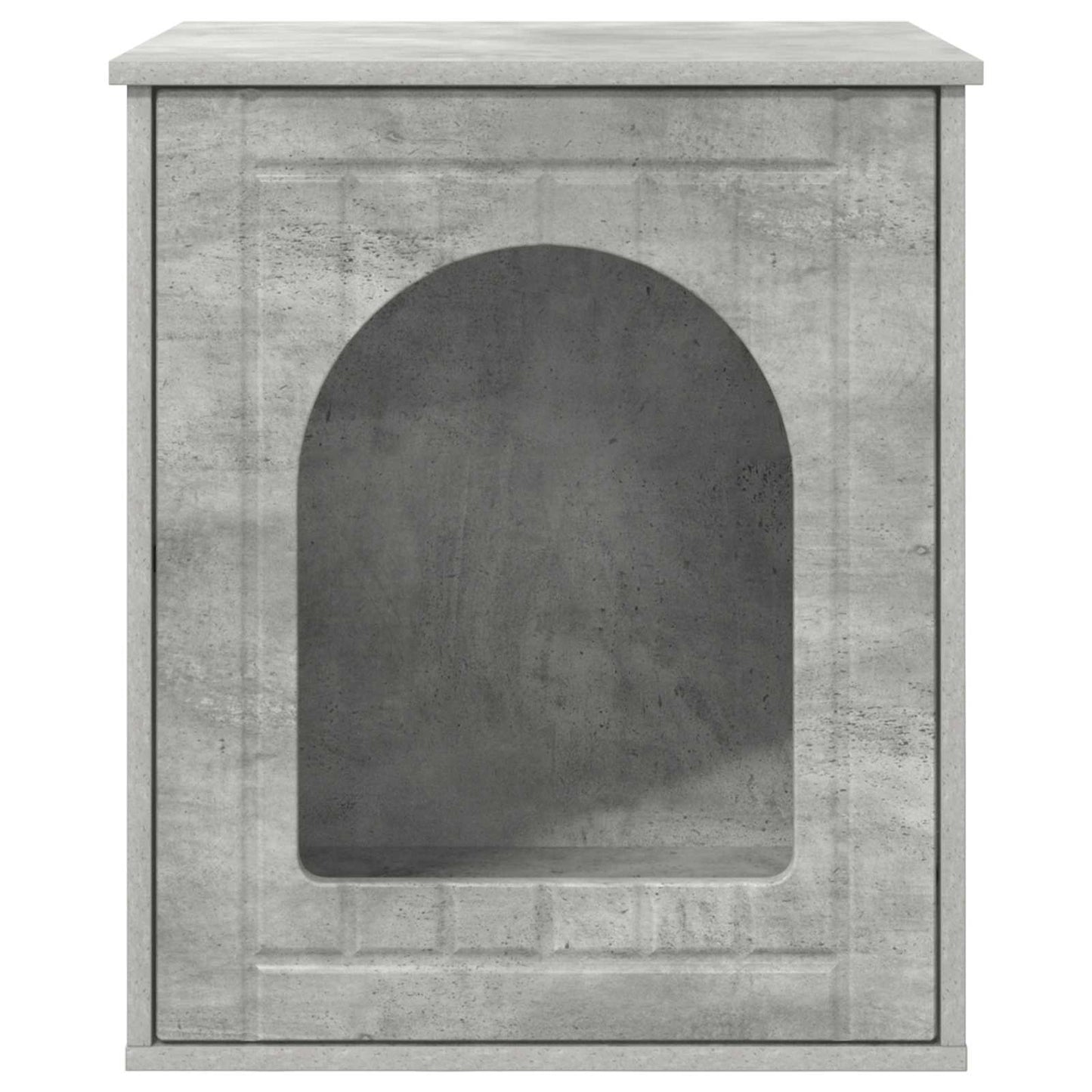 Macska Ház Beton 53 x 52 x 62 cm Szerelt Fa