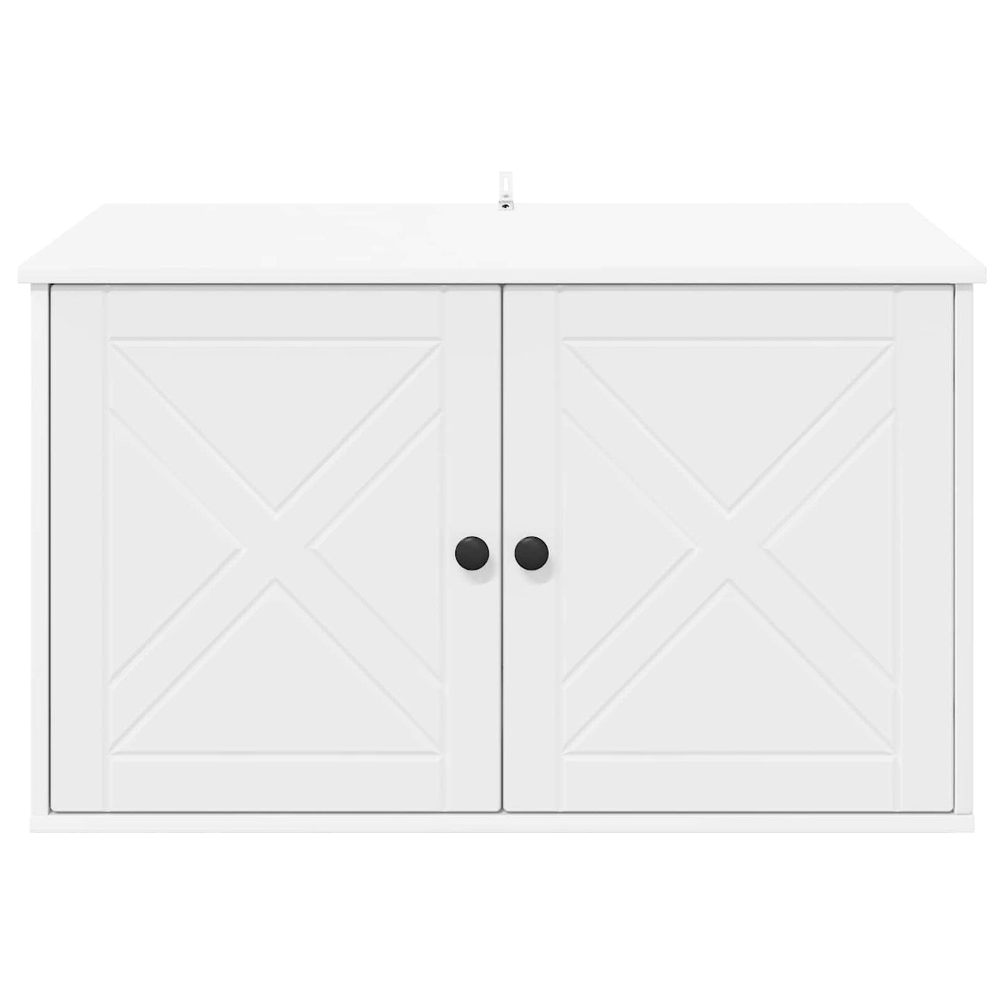Macska Ház Fehér 85 x 55 x 50,5 cm Szerelt Fa