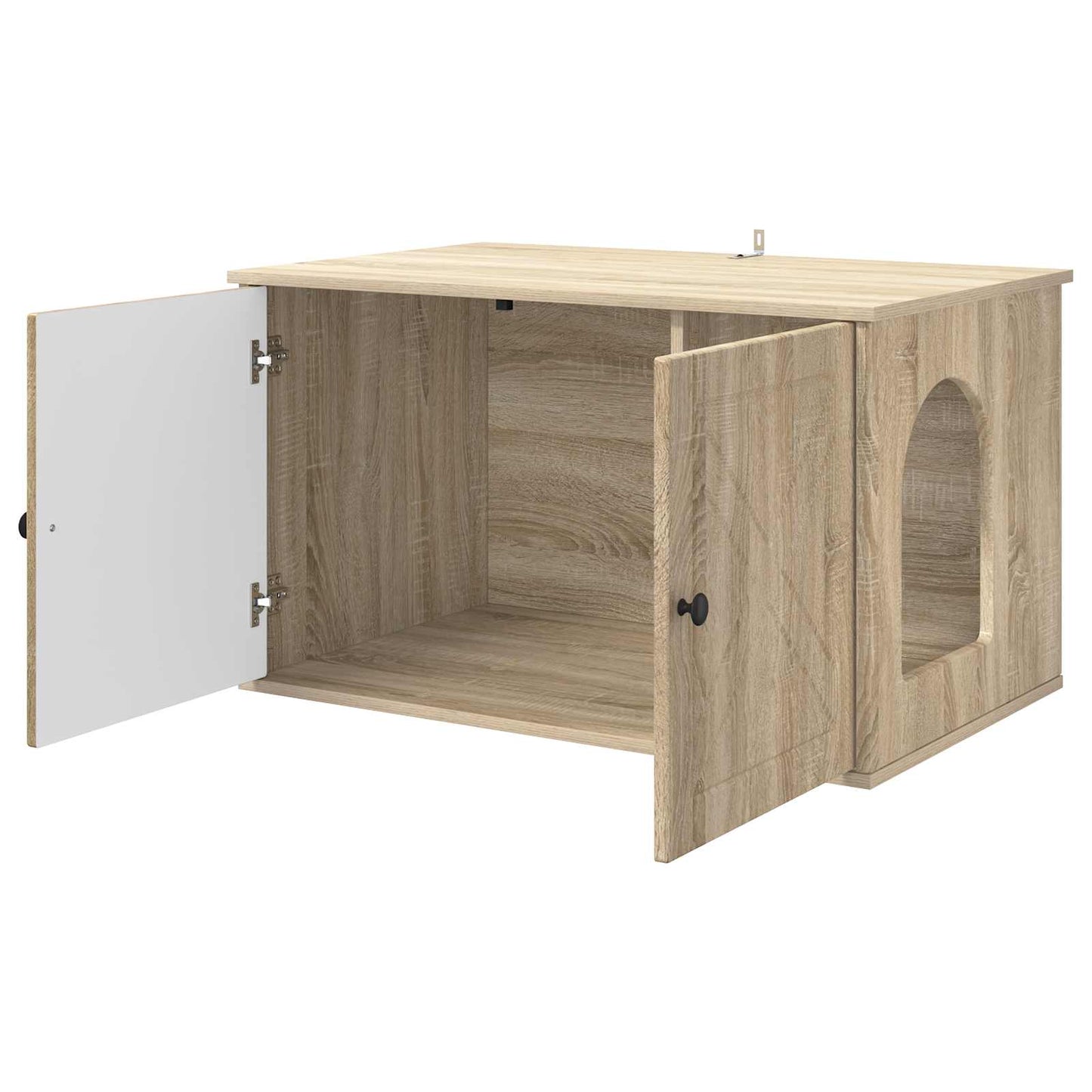 Macska Ház Sonoma 85 x 55 x 50,5 cm Szerelt Fa