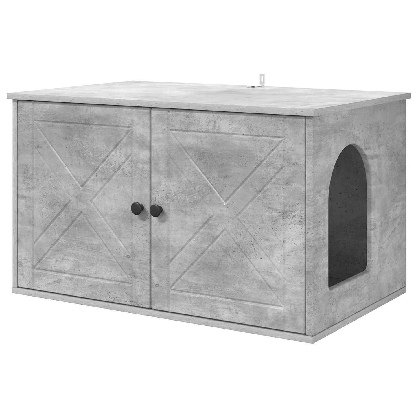 Macska Ház Beton 85 x 55 x 50,5 cm Szerelt Fa