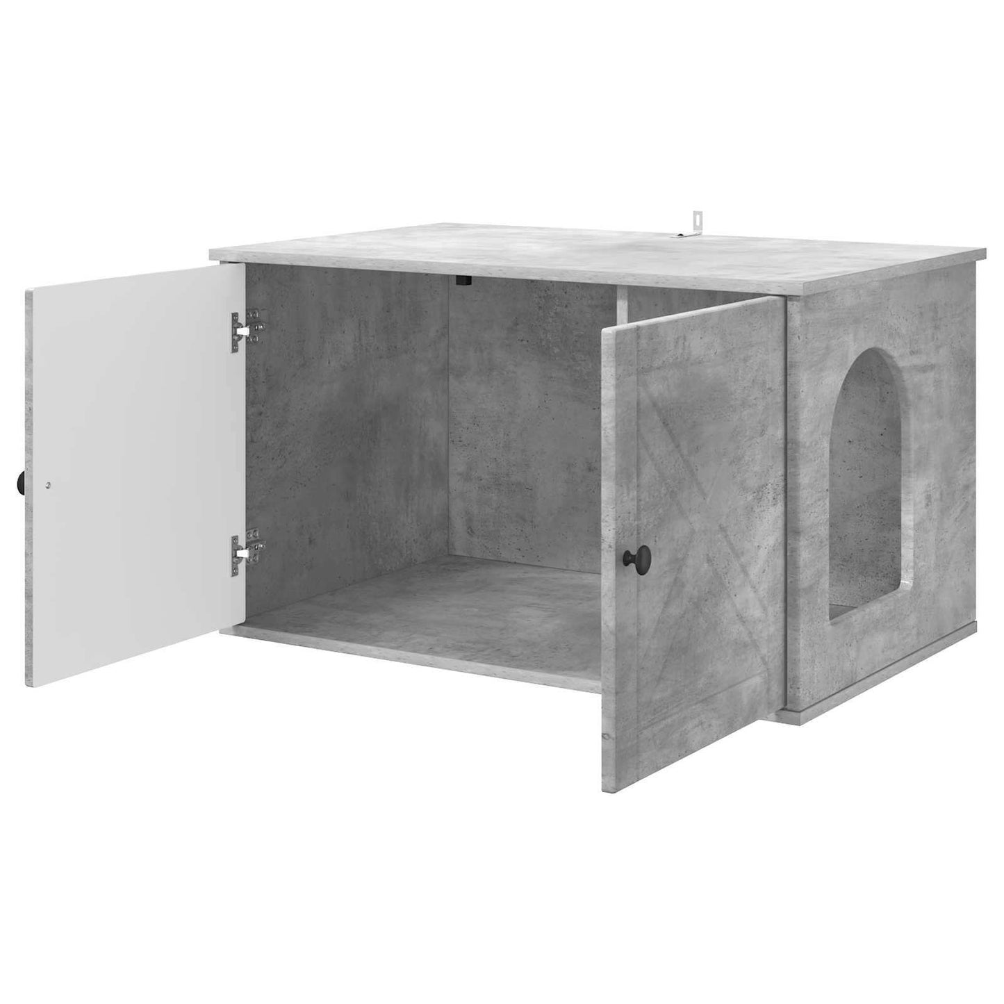 Macska Ház Beton 85 x 55 x 50,5 cm Szerelt Fa