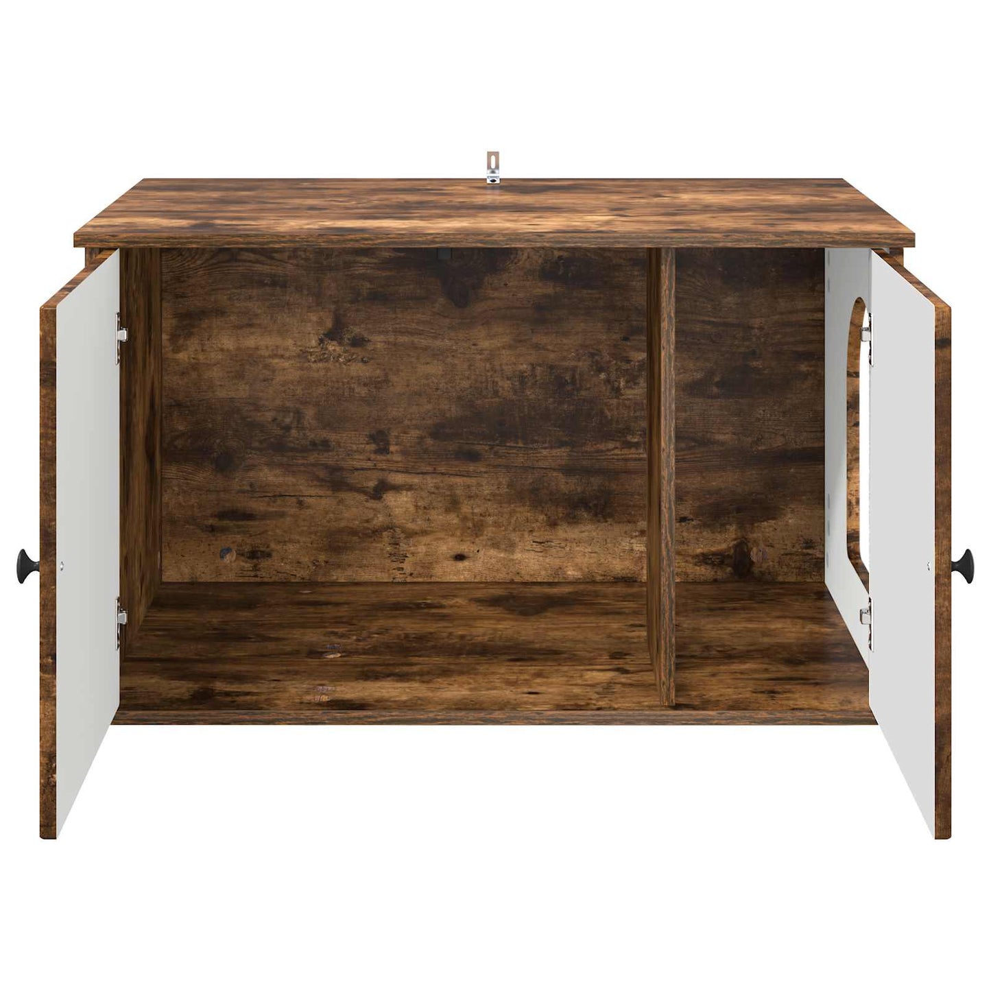 Macska Ház Füstölt tölgy 85 x 55 x 50,5 cm Szerelt Fa