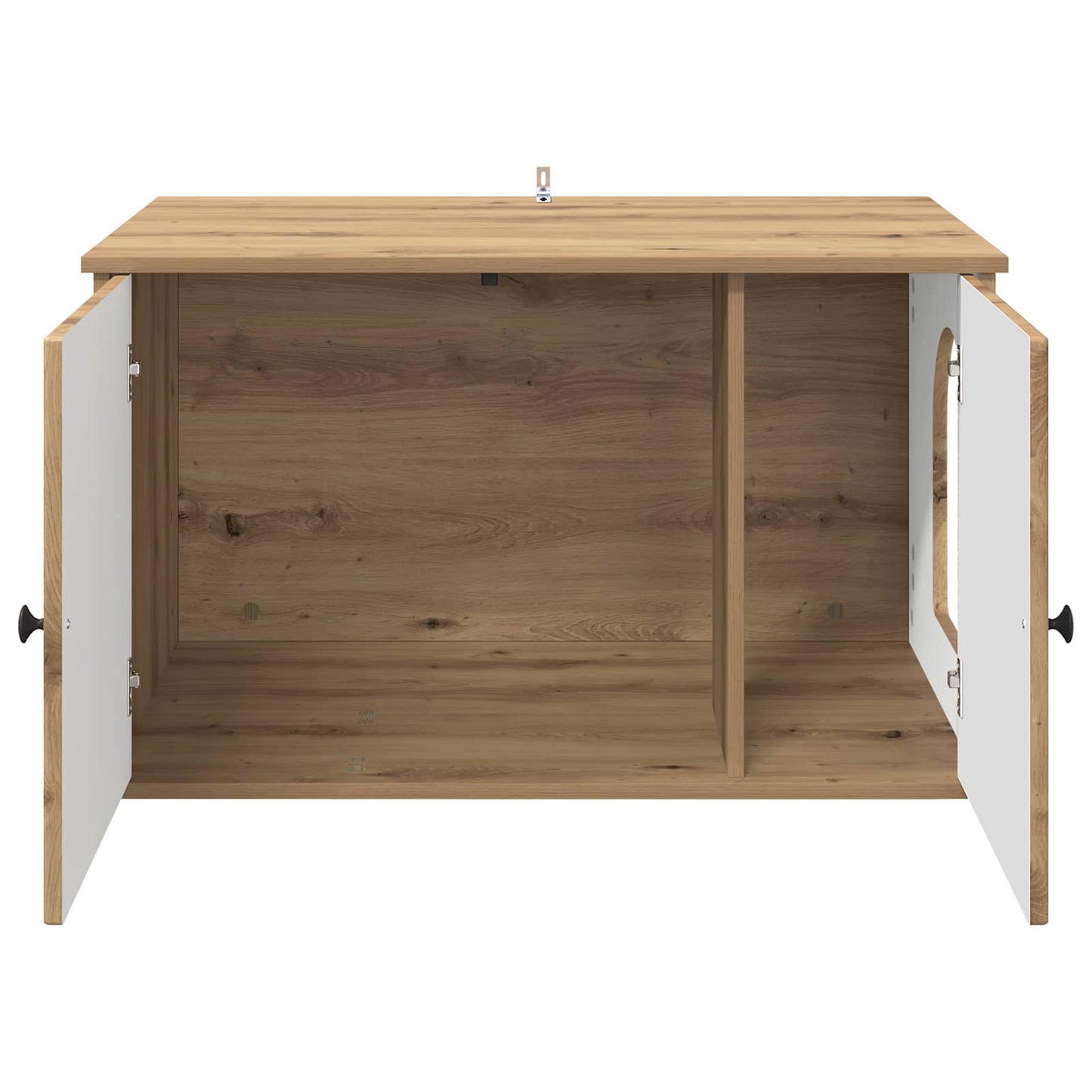 Macska Ház Művészi tölgy 85 x 55 x 50,5 cm Szerelt Fa