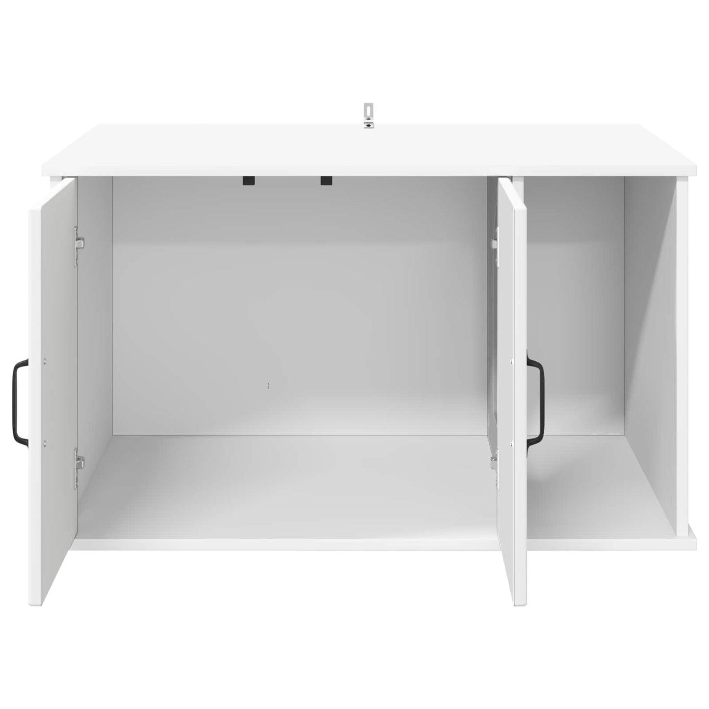 Macska Ház Fehér 85 x 55 x 50,5 cm Szerelt Fa