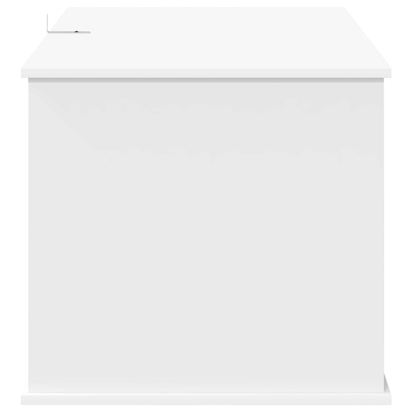 Macska Ház Fehér 85 x 55 x 50,5 cm Szerelt Fa