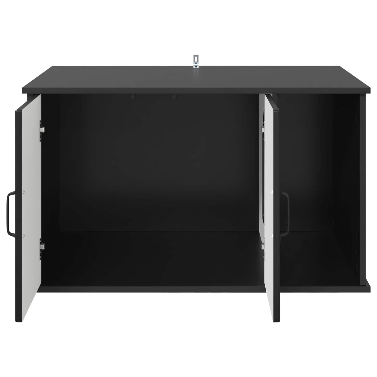 Macska Ház Fekete 85 x 55 x 50,5 cm Szerelt Fa