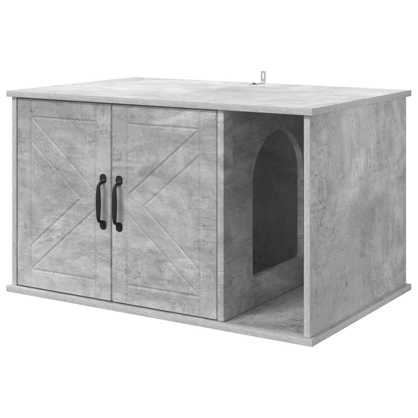 Macska Ház Beton 85 x 55 x 50,5 cm Szerelt Fa
