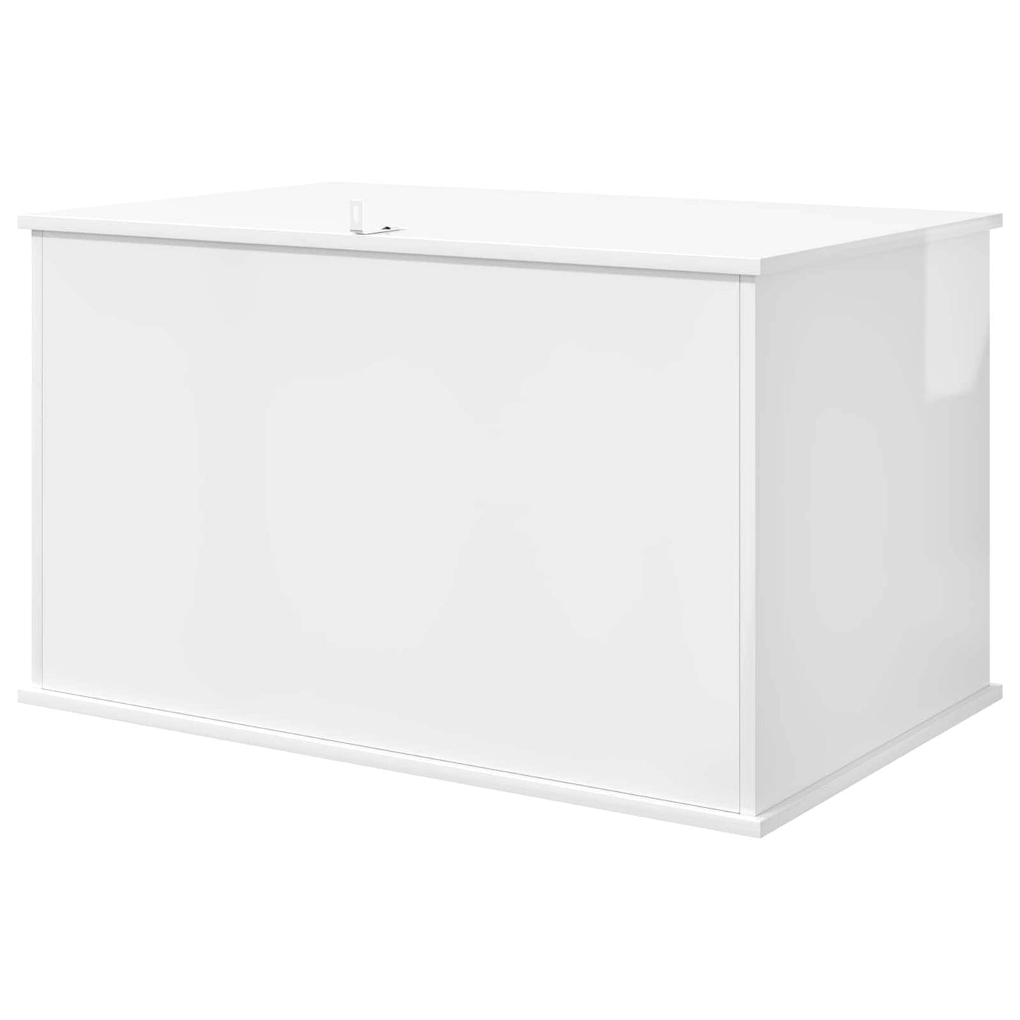 Macska Ház Fényes Fehér 85 x 55 x 50,5 cm Szerelt Fa