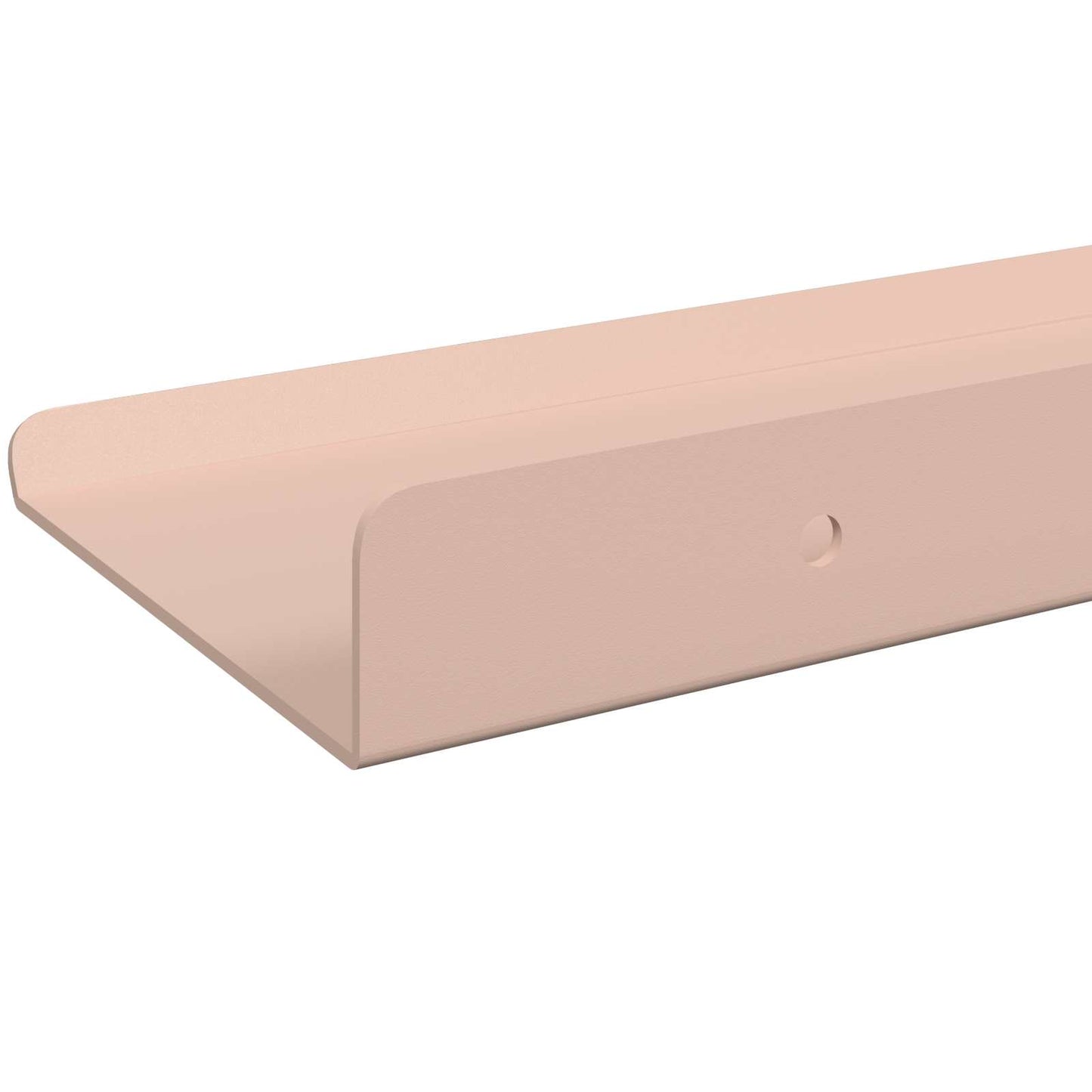 Lebegő polc 3 pcs Rózsaszín 40 x 9 x 2,5 cm Acél