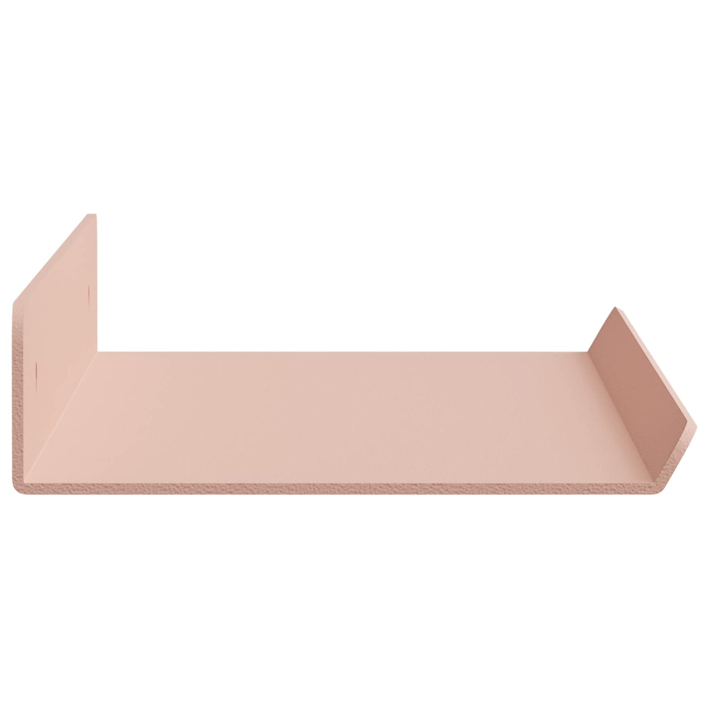 Lebegő polc 3 pcs Rózsaszín 40 x 9 x 2,5 cm Acél