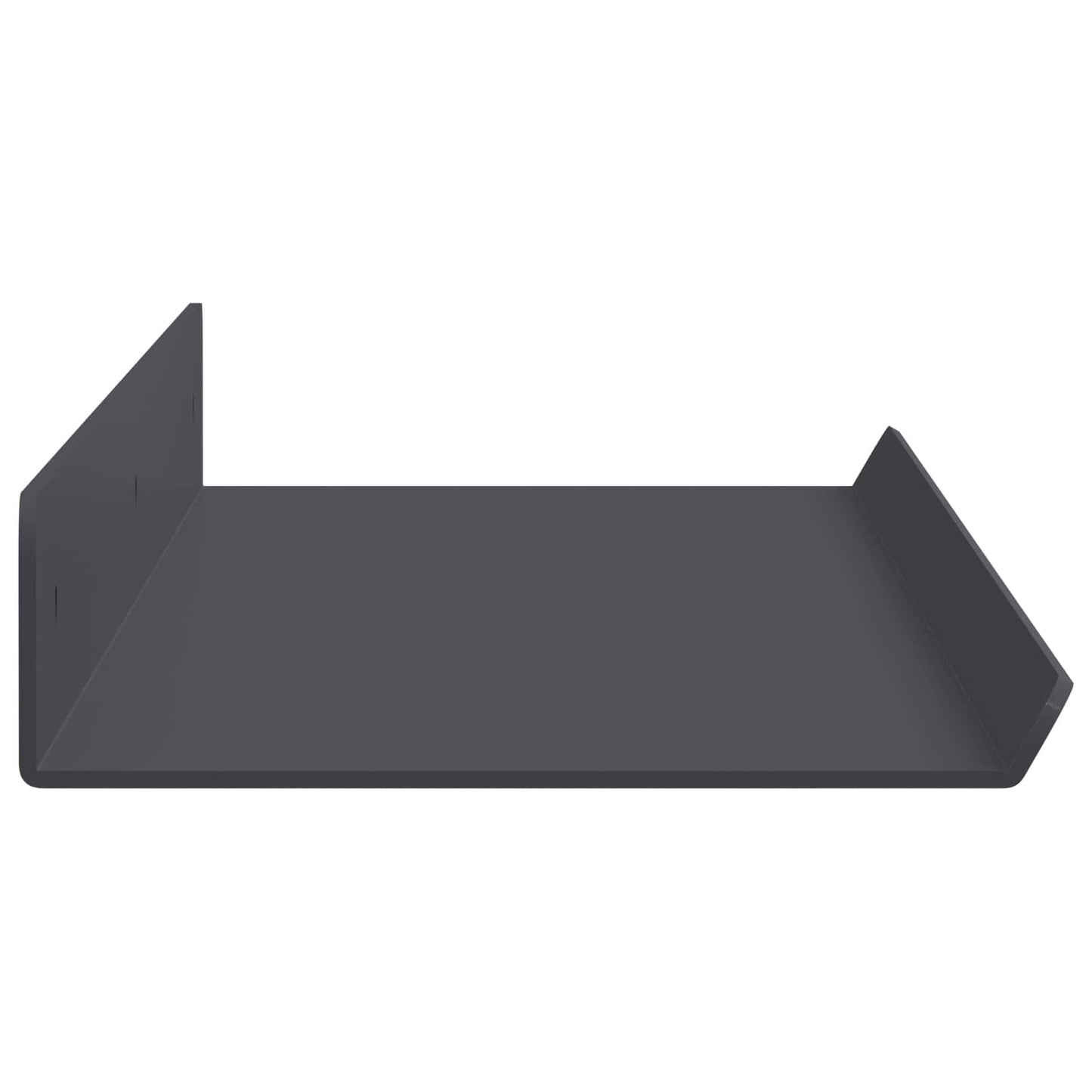 Lebegő polc 2 pcs Antracit 60 x 8,5 x 2,5 cm Acél