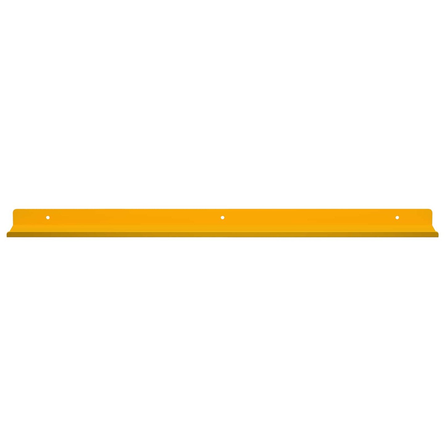 Lebegő polc 4 pcs Mustár sárga 60 x 8,5 x 2,5 cm Acél