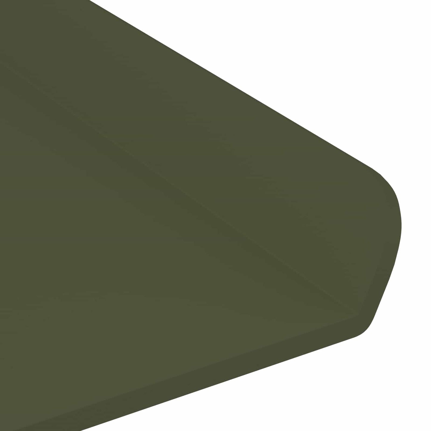 Lebegő polc 2 pcs Olajzöld 60 x 8,5 x 2,5 cm Acél