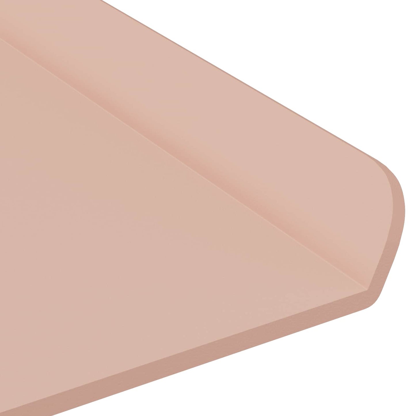 Lebegő polc 4 pcs Rózsaszín 30 x 18 x 2,5 cm Acél