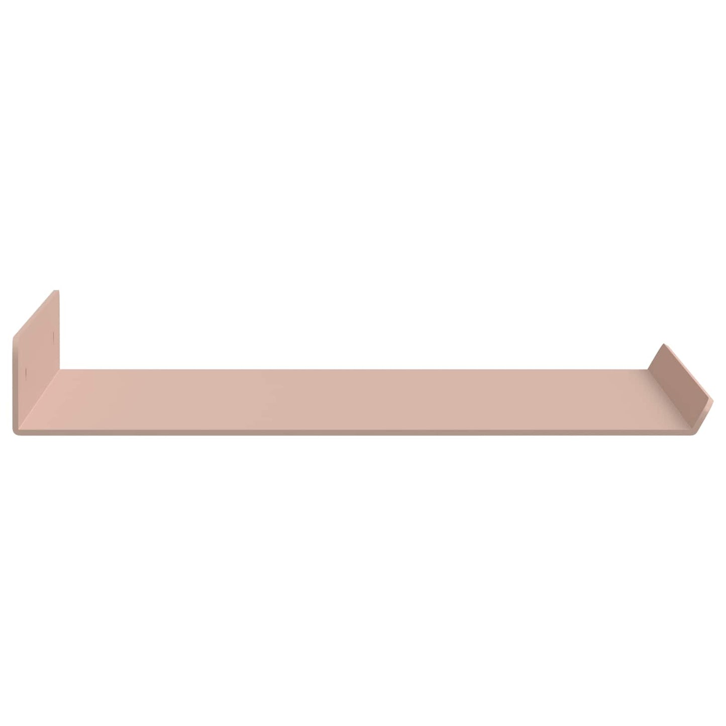 Lebegő polc 4 pcs Rózsaszín 30 x 18 x 2,5 cm Acél