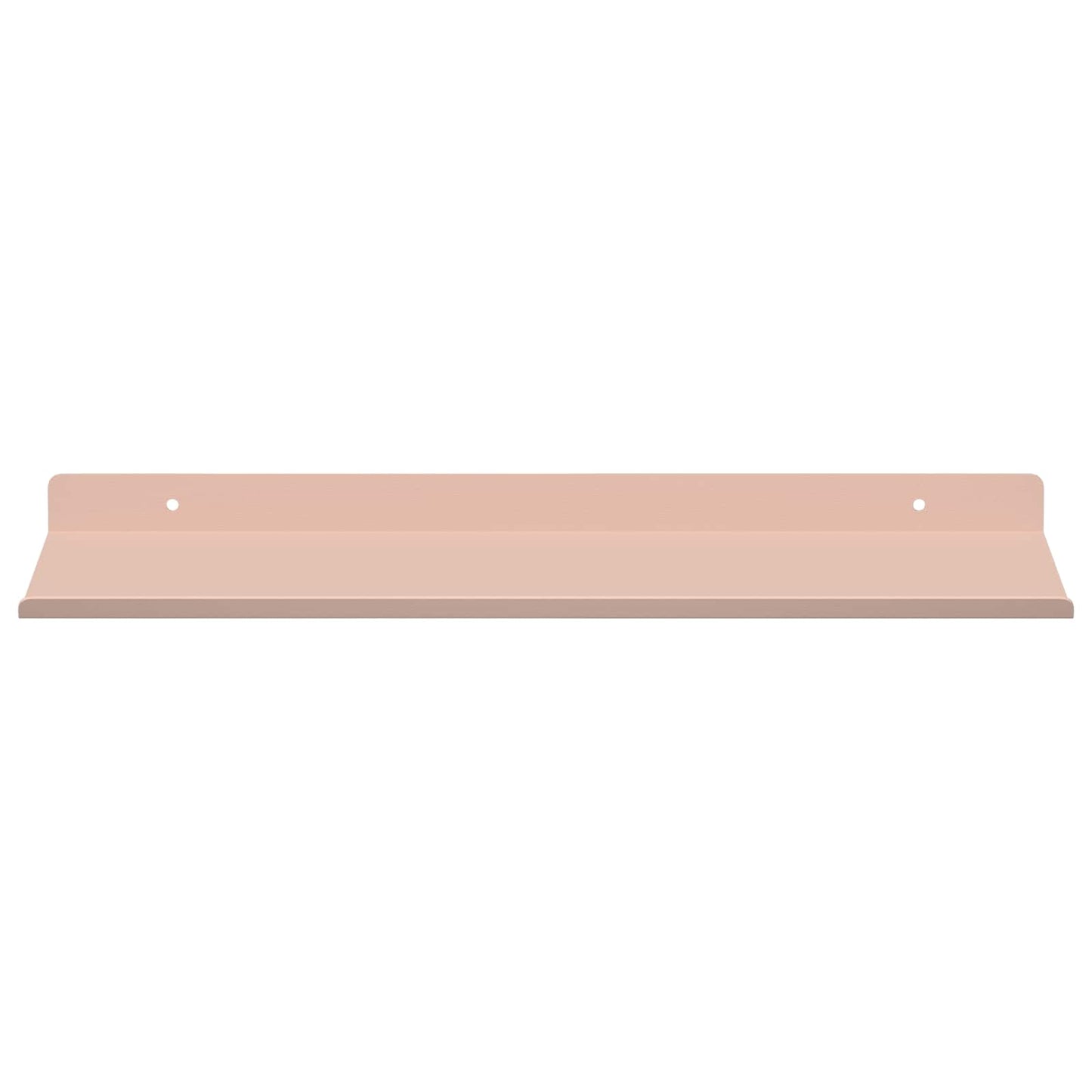 Lebegő polc 4 pcs Rózsaszín 40 x 18 x 2,5 cm Acél