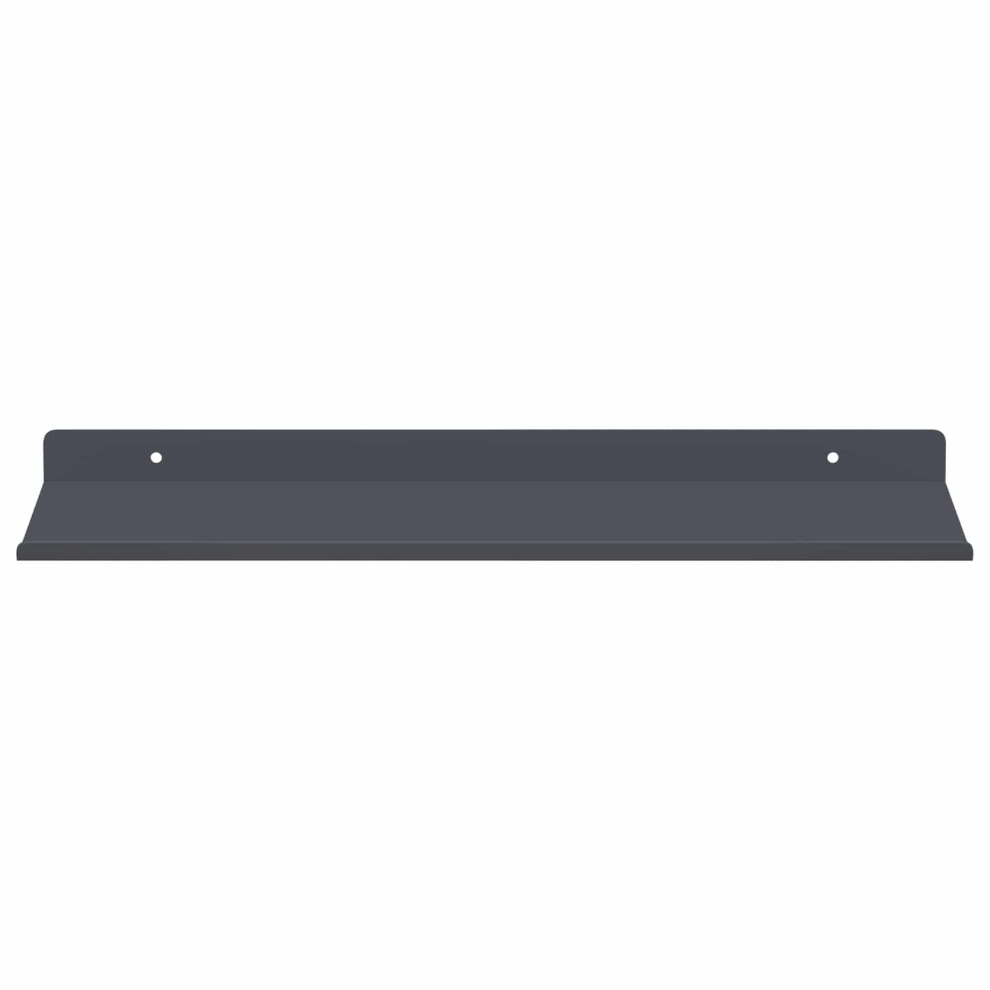 Lebegő polc 2 pcs Antracit 40 x 18 x 2,5 cm Acél