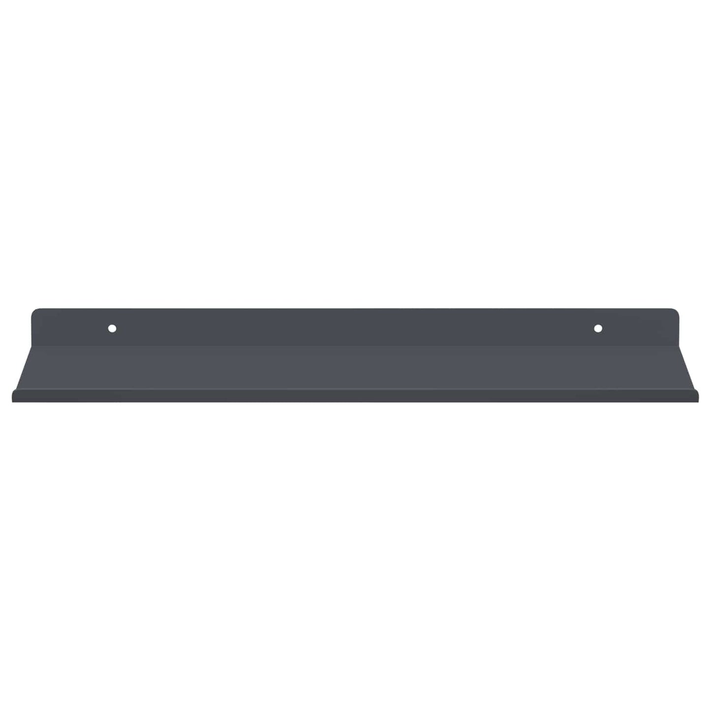 Lebegő polc 4 pcs Antracit 40 x 18 x 2,5 cm Acél