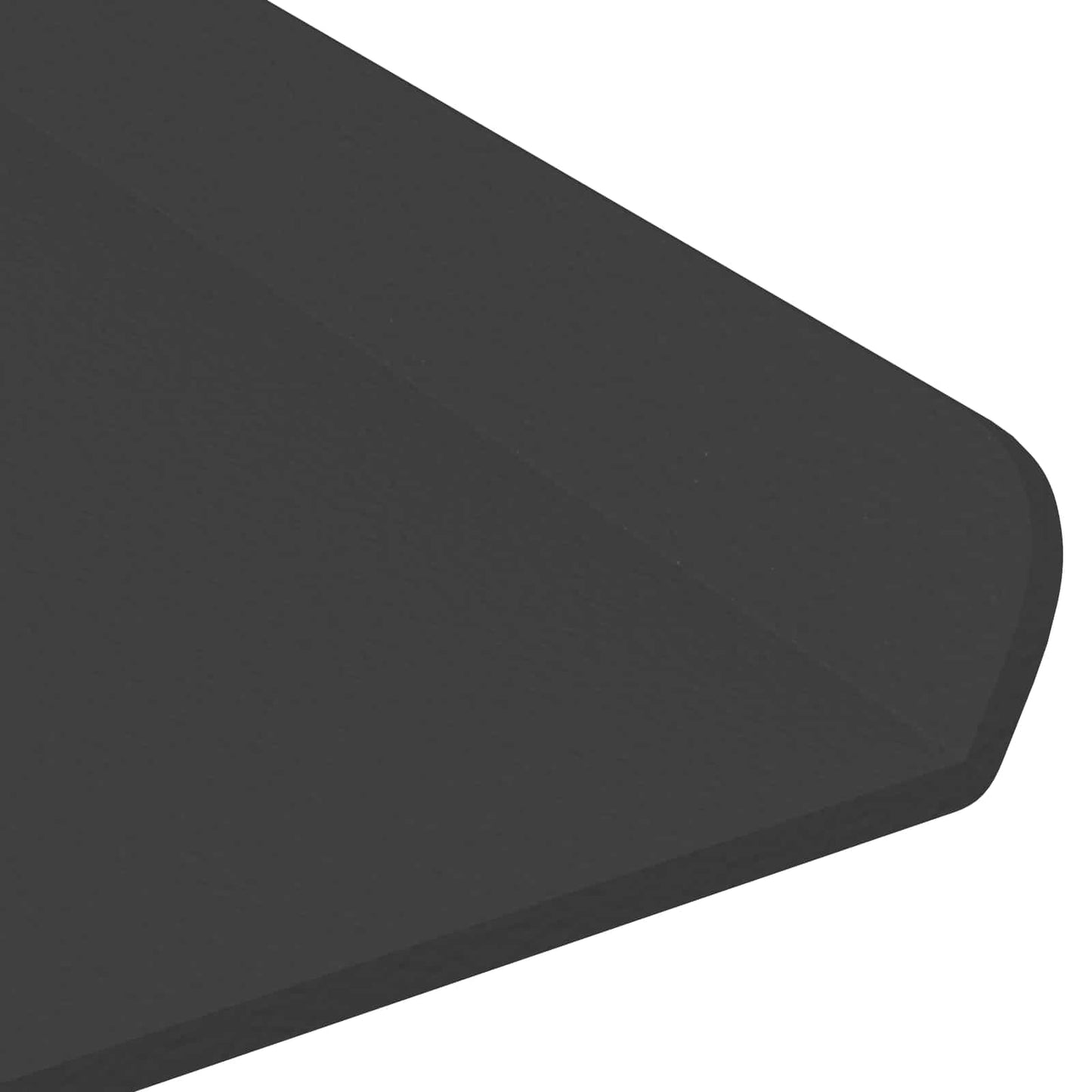 Lebegő polc 4 db Fekete 80 x 18 x 2,5 cm Acél