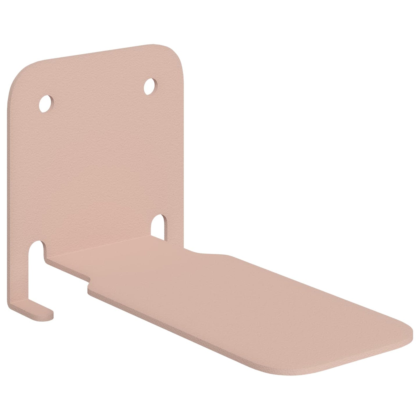 Lebegő polc polcokkal 8 pcs Rózsaszín 6 x 10,8 x 6,6 cm