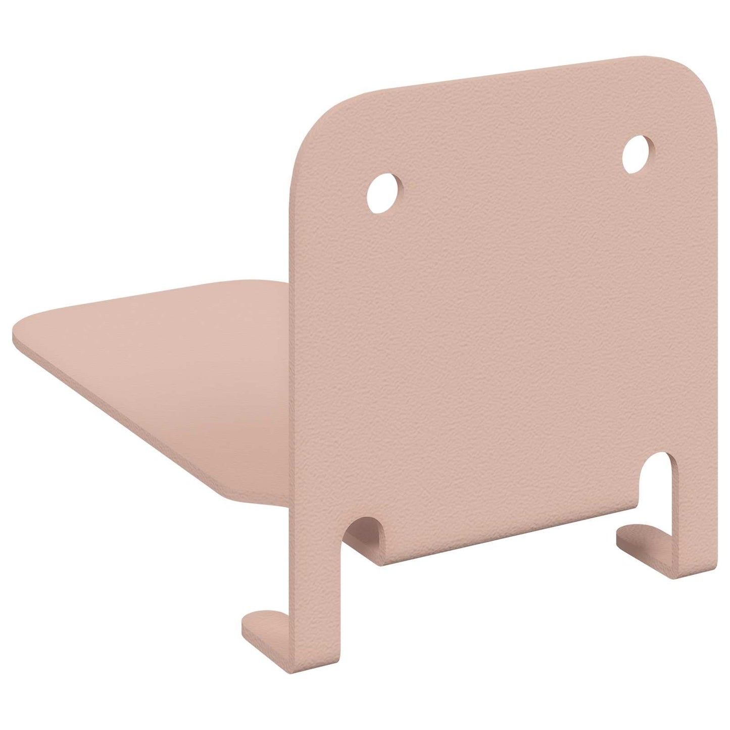Lebegő polc polcokkal 8 pcs Rózsaszín 6 x 10,8 x 6,6 cm