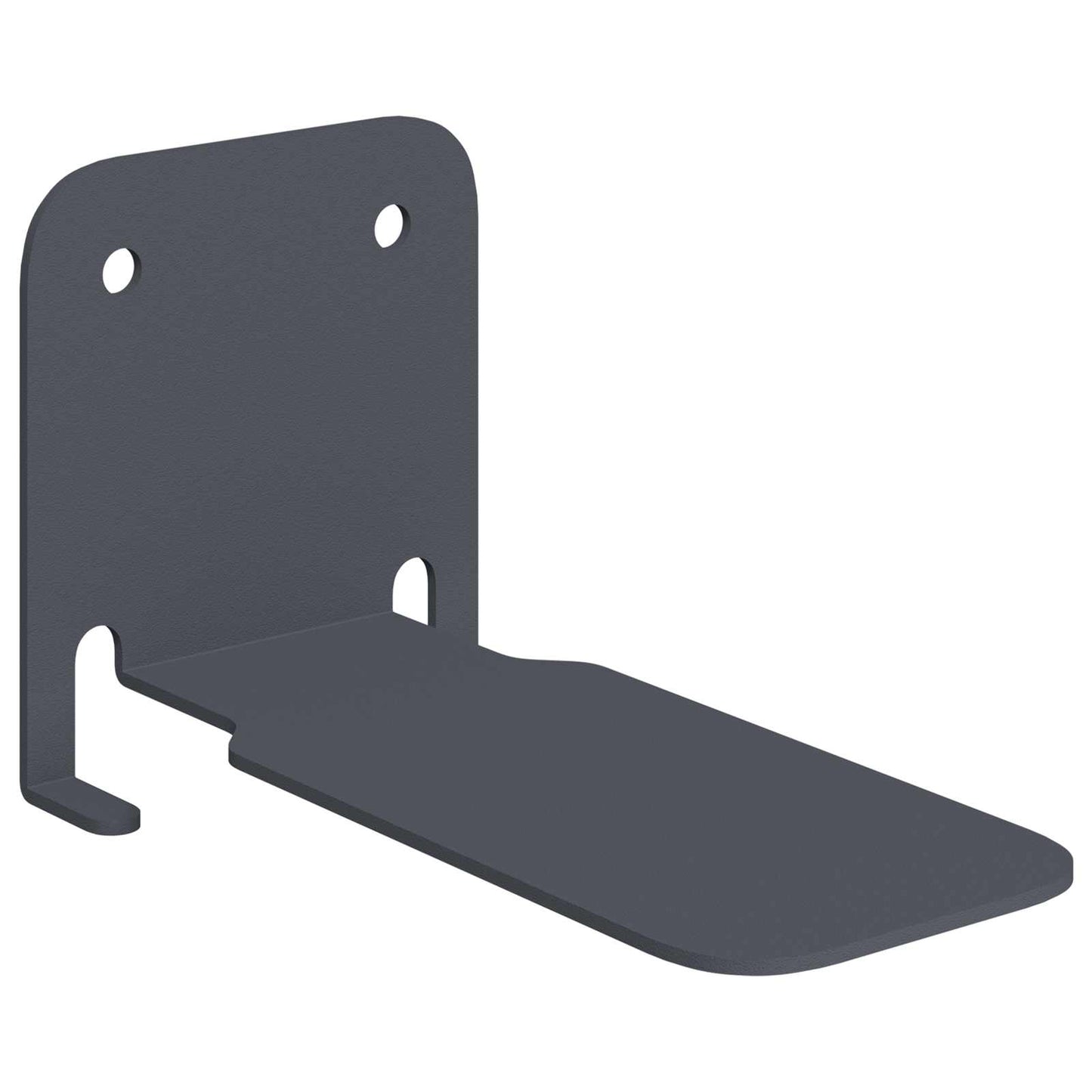 Lebegő polc polcokkal 4 pcs Antracit 6 x 10,8 x 6,6 cm