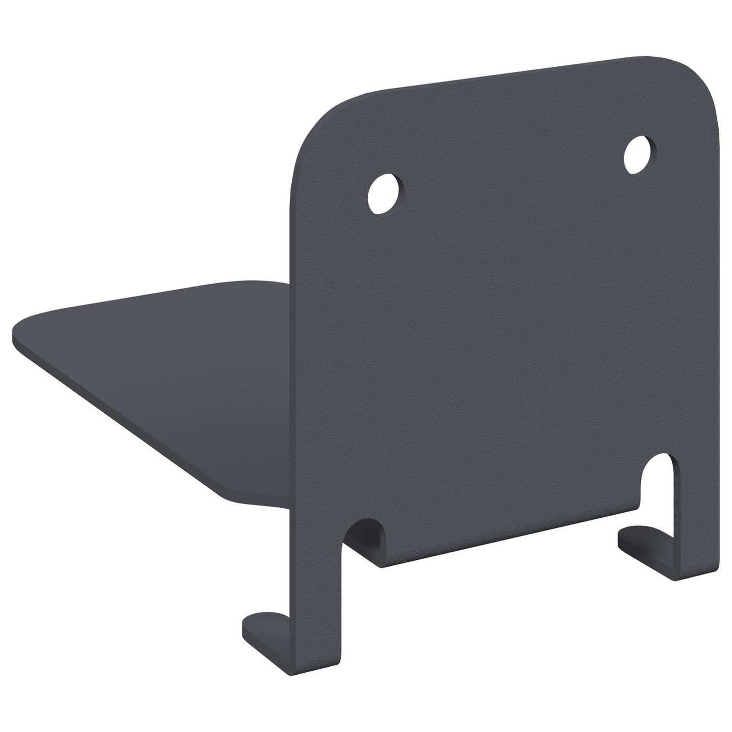 Lebegő polc polcokkal 8 pcs Antracit 6 x 10,8 x 6,6 cm