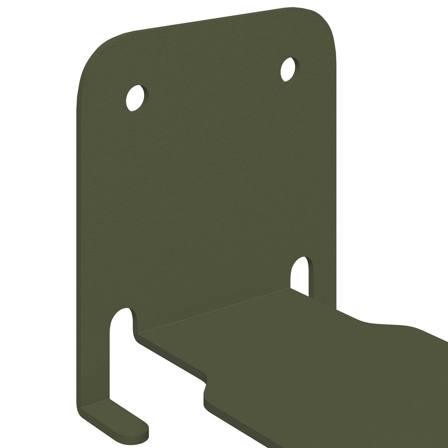 Lebegő polc polcokkal 24 pcs Olajzöld 6 x 10,8 x 6,6 cm