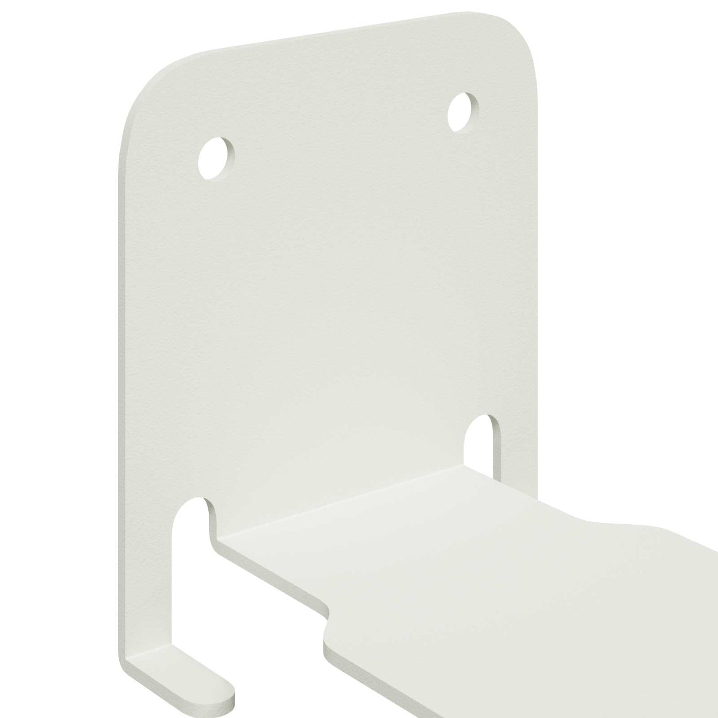 Lebegő polc polcokkal tárolóval 4 pcs Fehér 6 x 10,8 x 6,6 cm