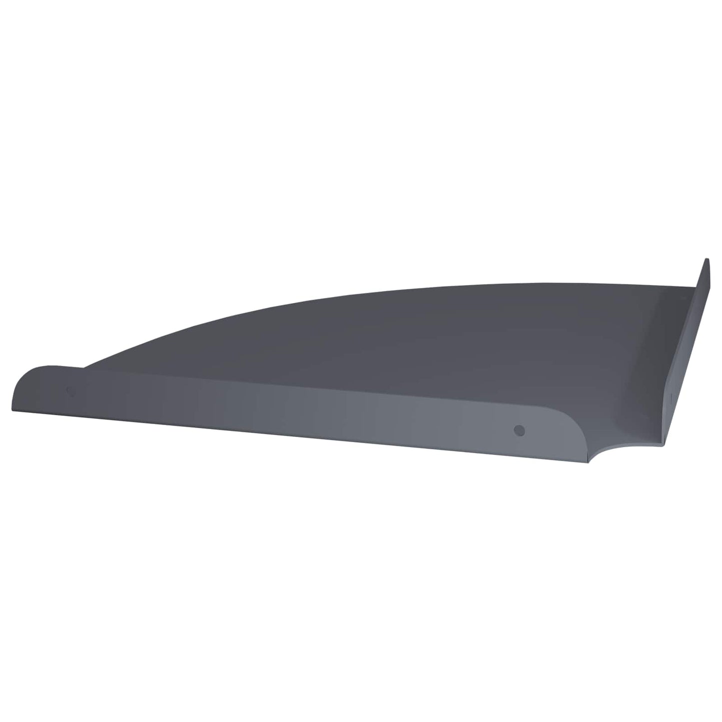 Lebegő polc polcokkal tárolóval 2 pcs Antracit 30 x 30 x 2 cm