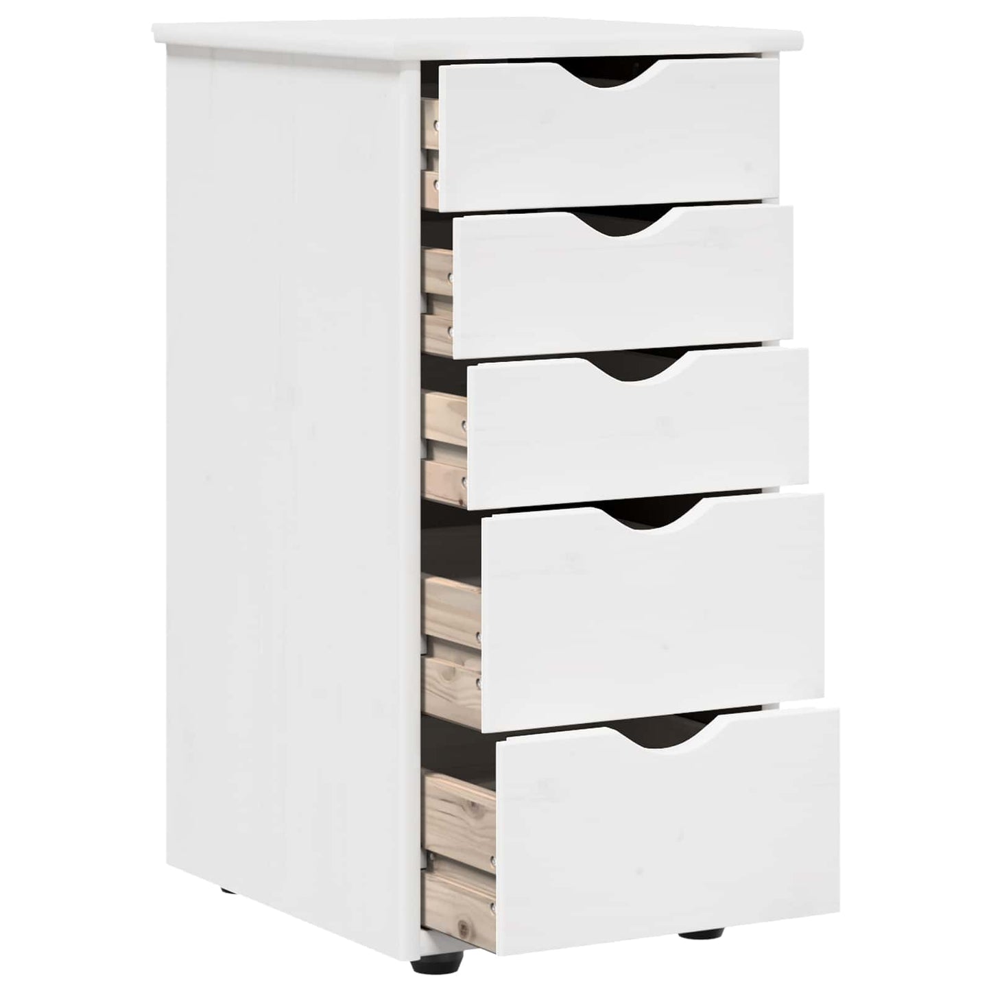 Cabinet Fehér 34 x 39 x 61,5 cm Tömör fenyőfa