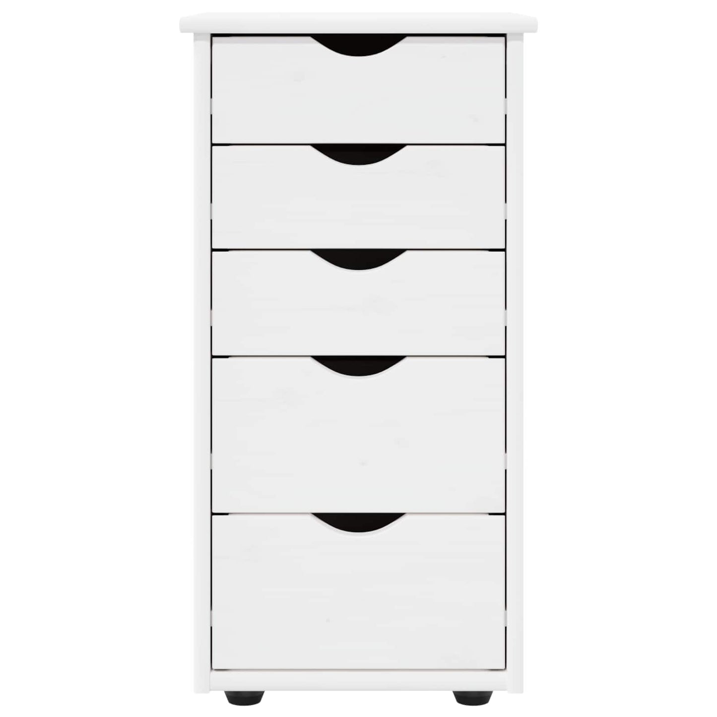 Cabinet Fehér 34 x 39 x 61,5 cm Tömör fenyőfa
