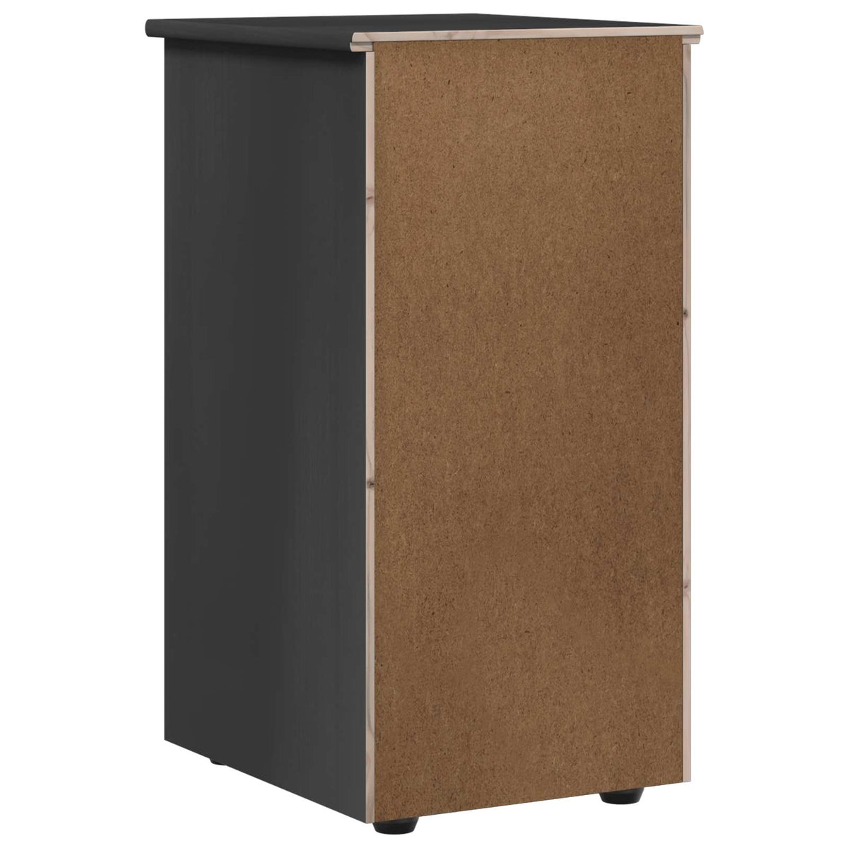 Cabinet 34 x 39 x 61,5 cm Tömör fenyőfa Szürke