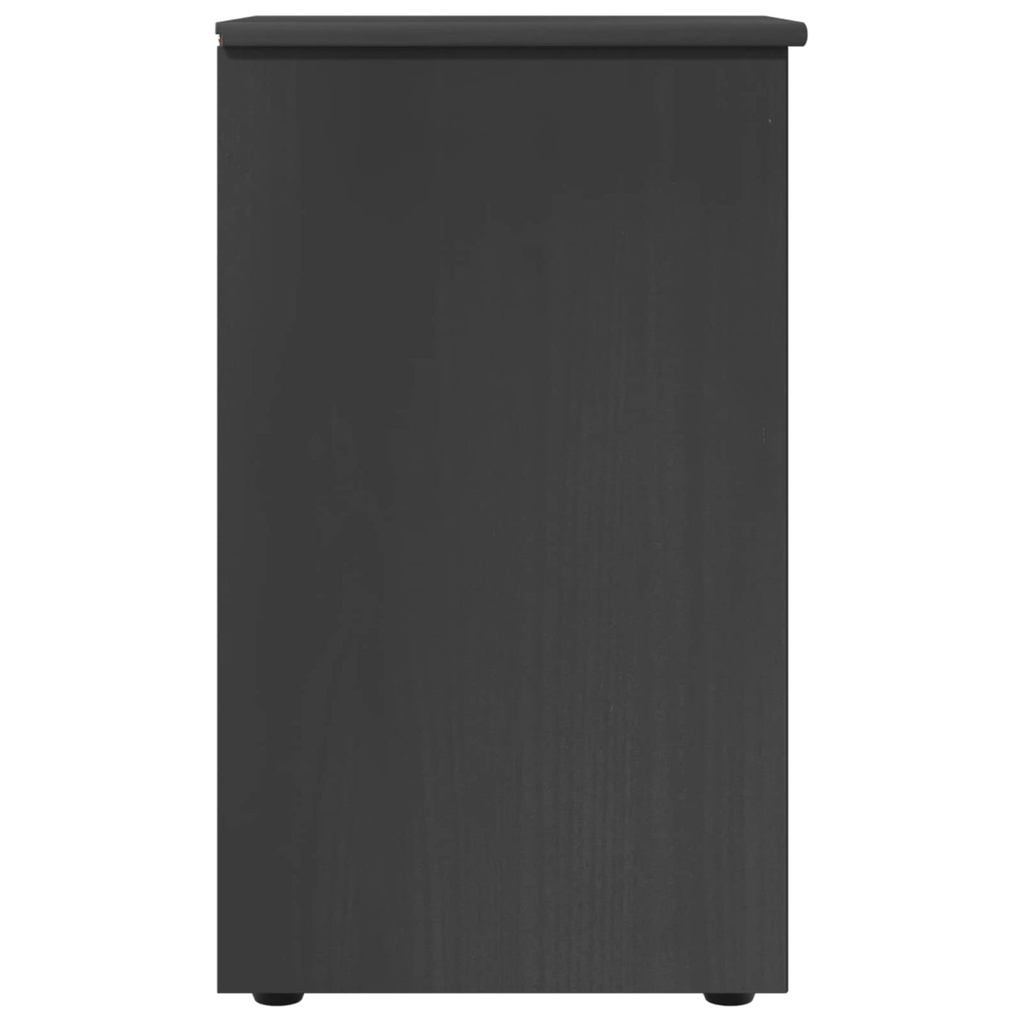 Cabinet 34 x 39 x 61,5 cm Tömör fenyőfa Szürke