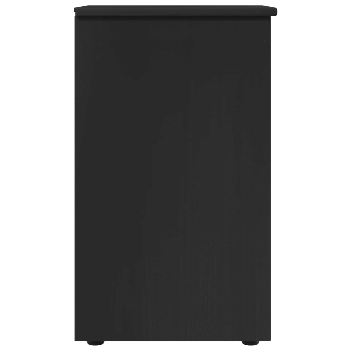Cabinet Fekete 34 x 39 x 61,5 cm Tömör fenyőfa