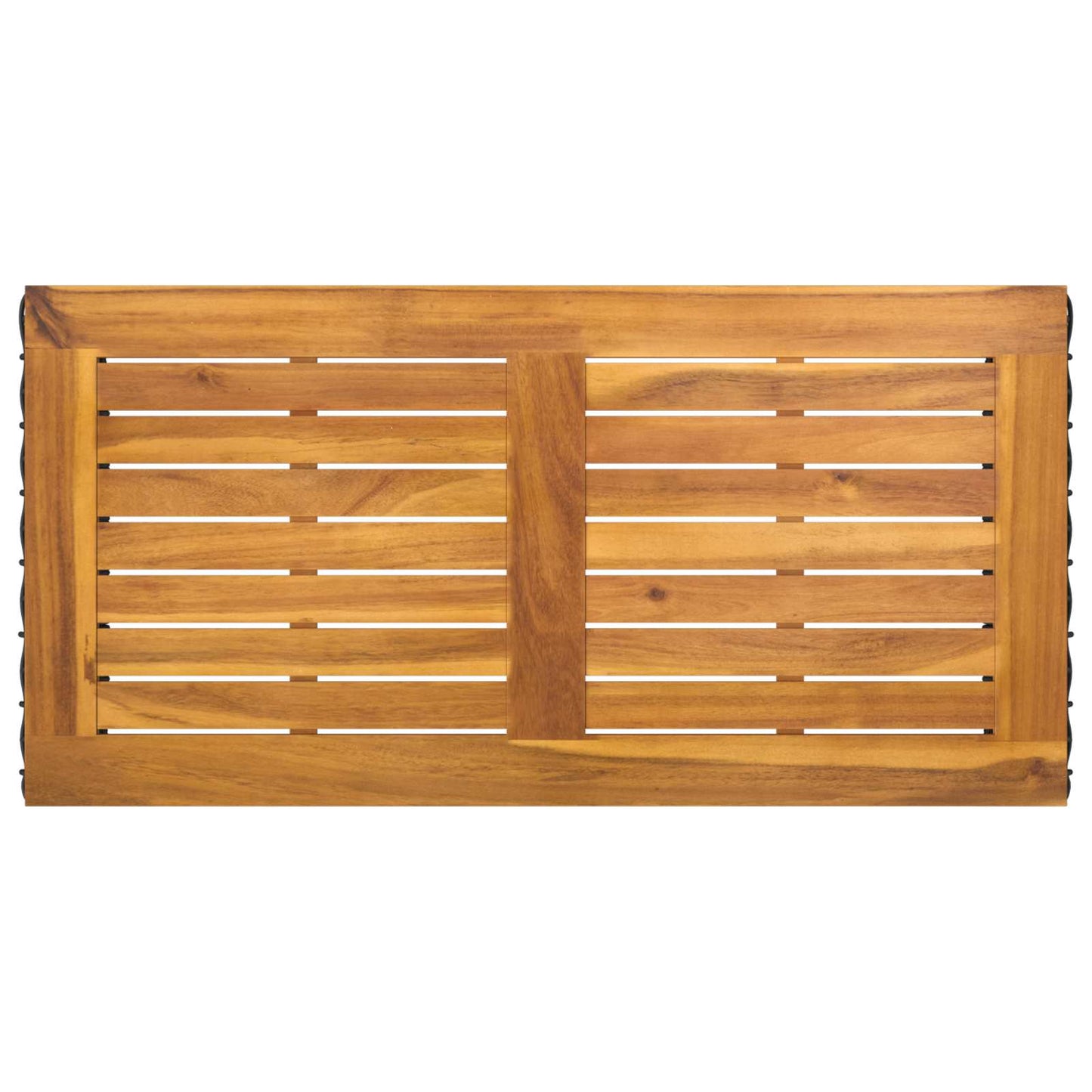 Kültéri Bútor Szett párnával 4 pcs Fekete és Türkiz