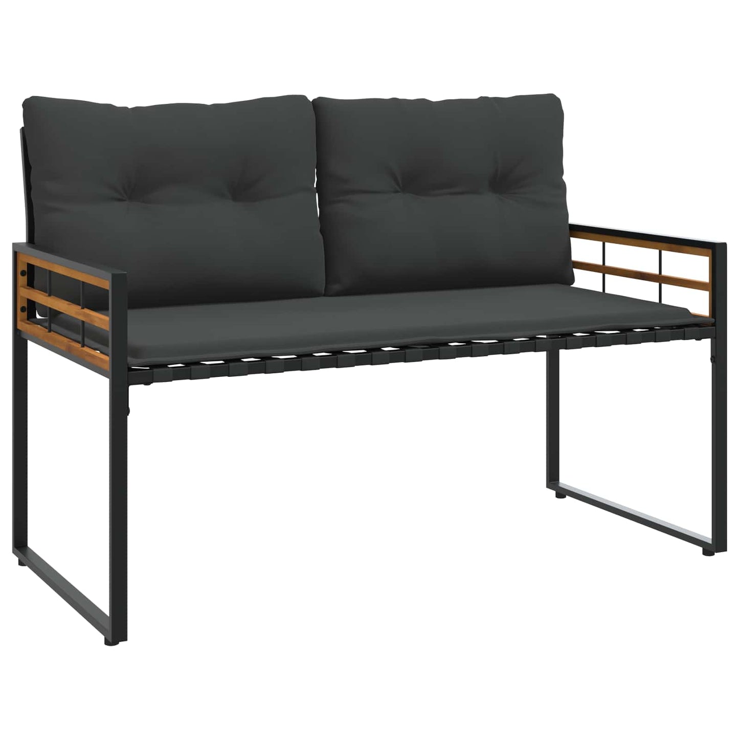 Kültéri Bútor Szett párnával 4 pcs Tompa szürke