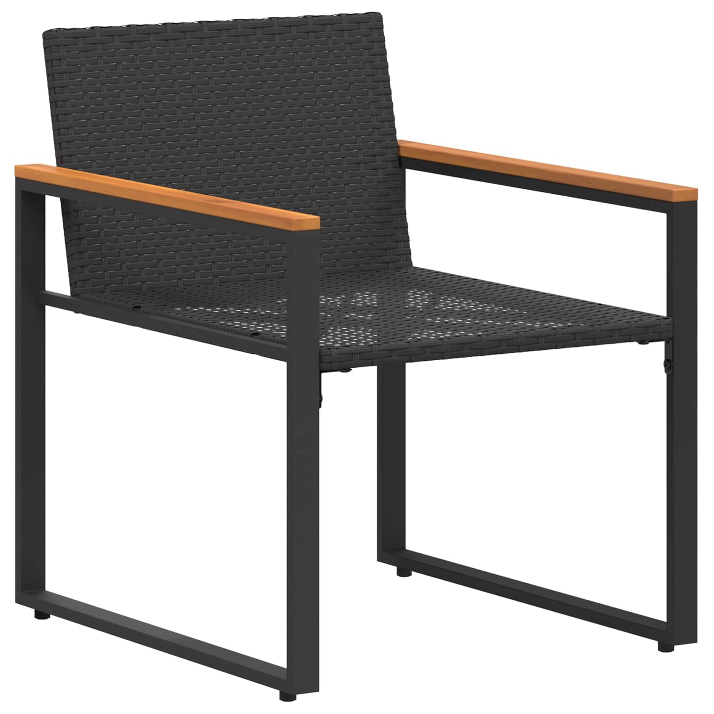 Bútor szettek párnával 3 pcs Fekete és Türkiz Rattan