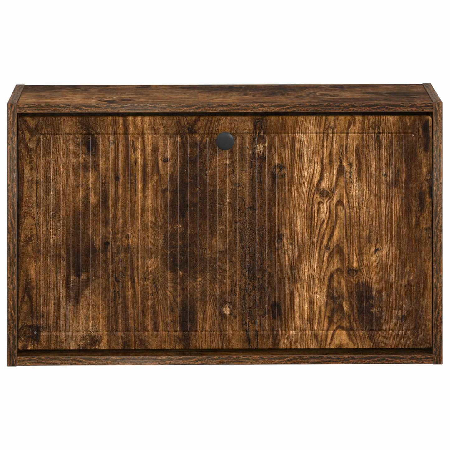 Fali Cipőtartó EDE 71 x 17 x 43 cm Szerelt Fa Füstös Tölgy