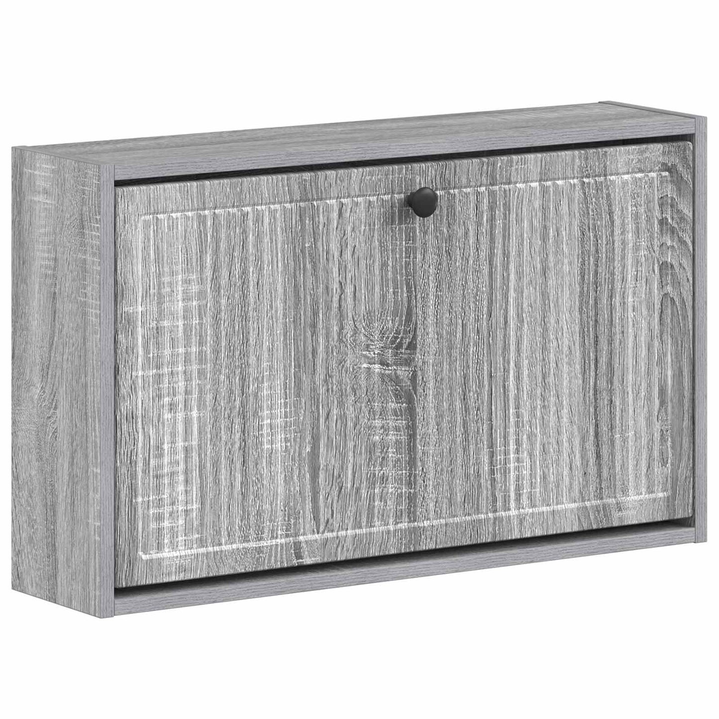 Fali Cipőtartó EDE 71 x 17 x 43 cm Szerelt Fa Szürke Sonoma
