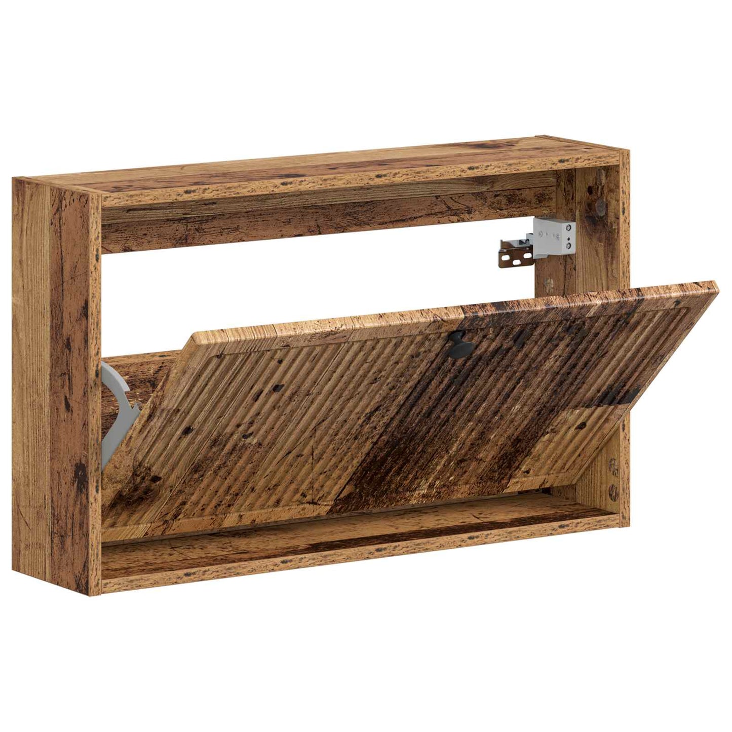Fali Cipőtartó EDE 71 x 17 x 43 cm Szerelt Fa Antik Fa