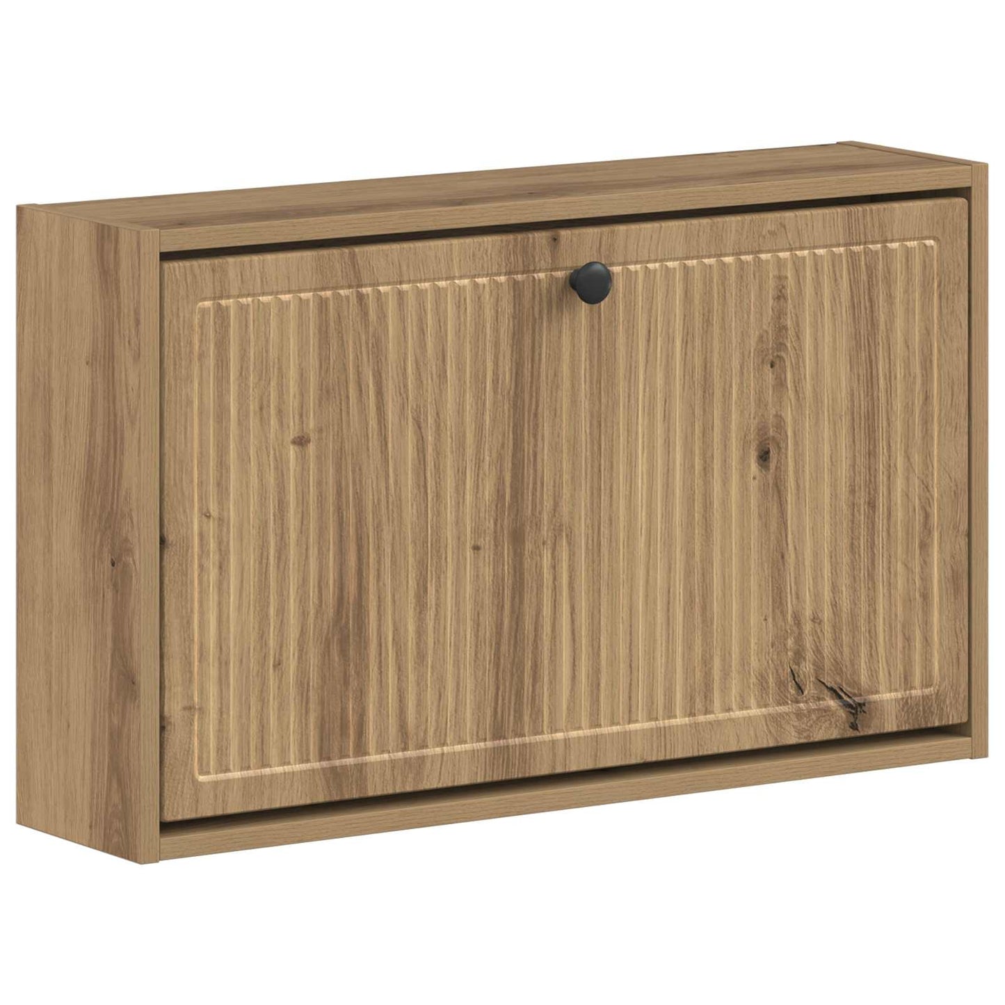 Fali Cipőtartó EDE 71 x 17 x 43 cm Szerelt Fa Kézműves Tölgy