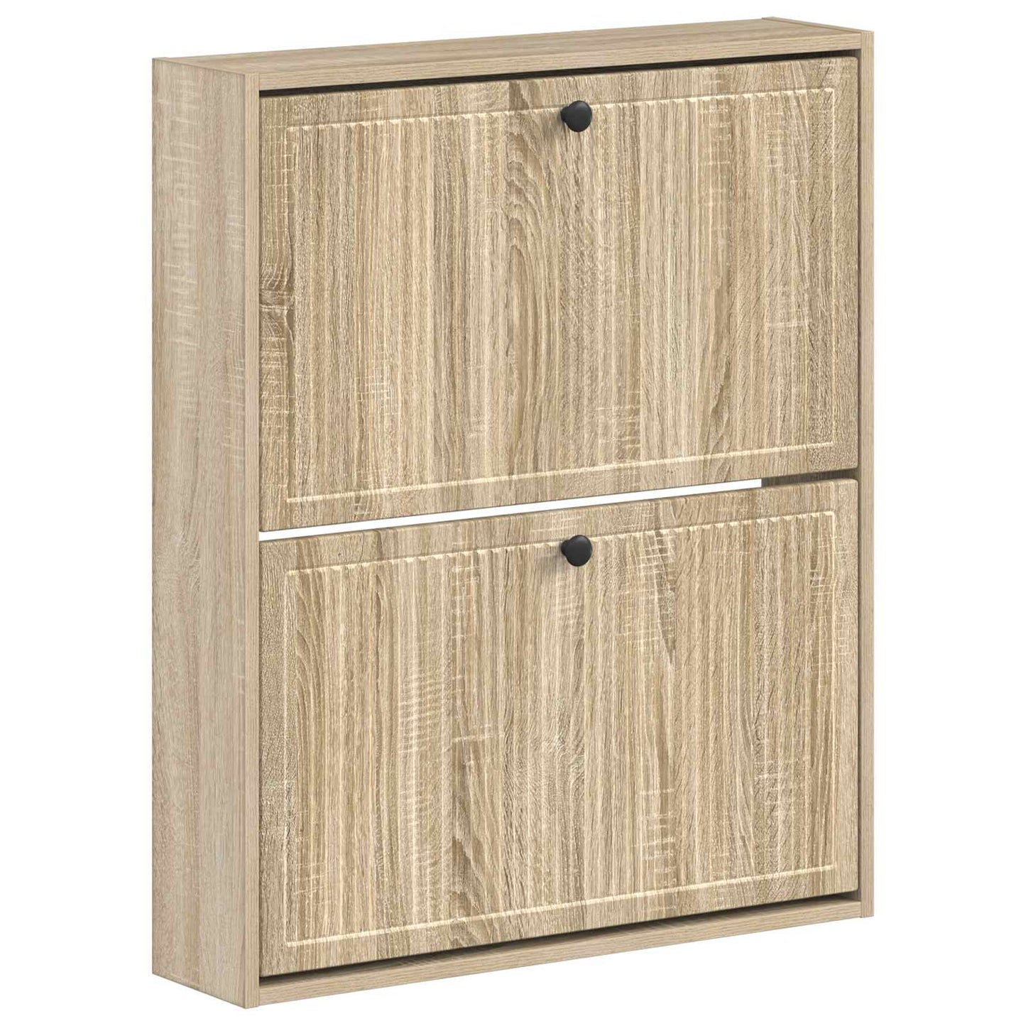 Fali Cipőtartó EDE 71 x 17 x 86 cm Szerelt Fa Sonoma Tölgy