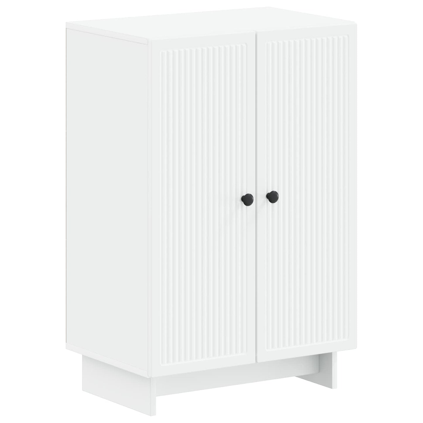 Cipőszekrény EDE 59,5 x 39,5 x 90 cm Szerelt Fa Fehér