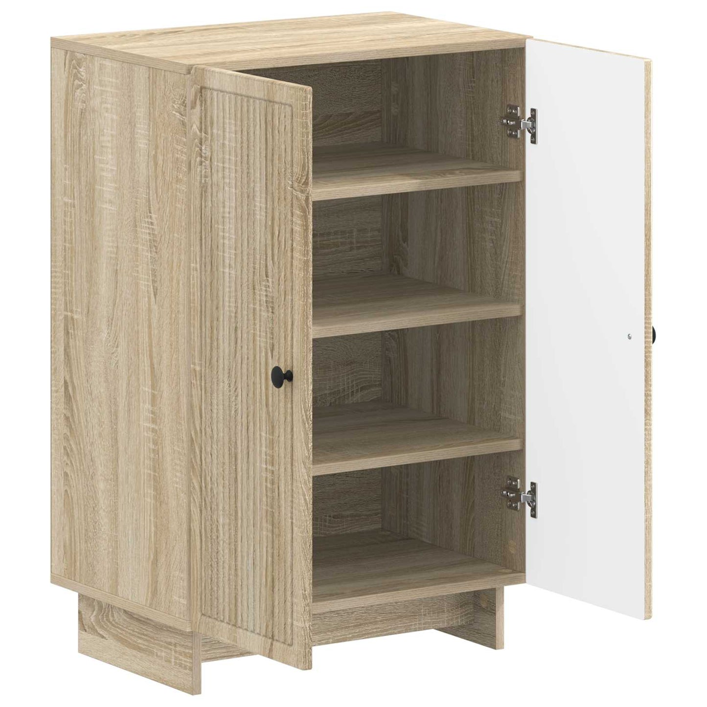 Cipőszekrény EDE 59,5 x 39,5 x 90 cm Szerelt Fa Sonoma Tölgy