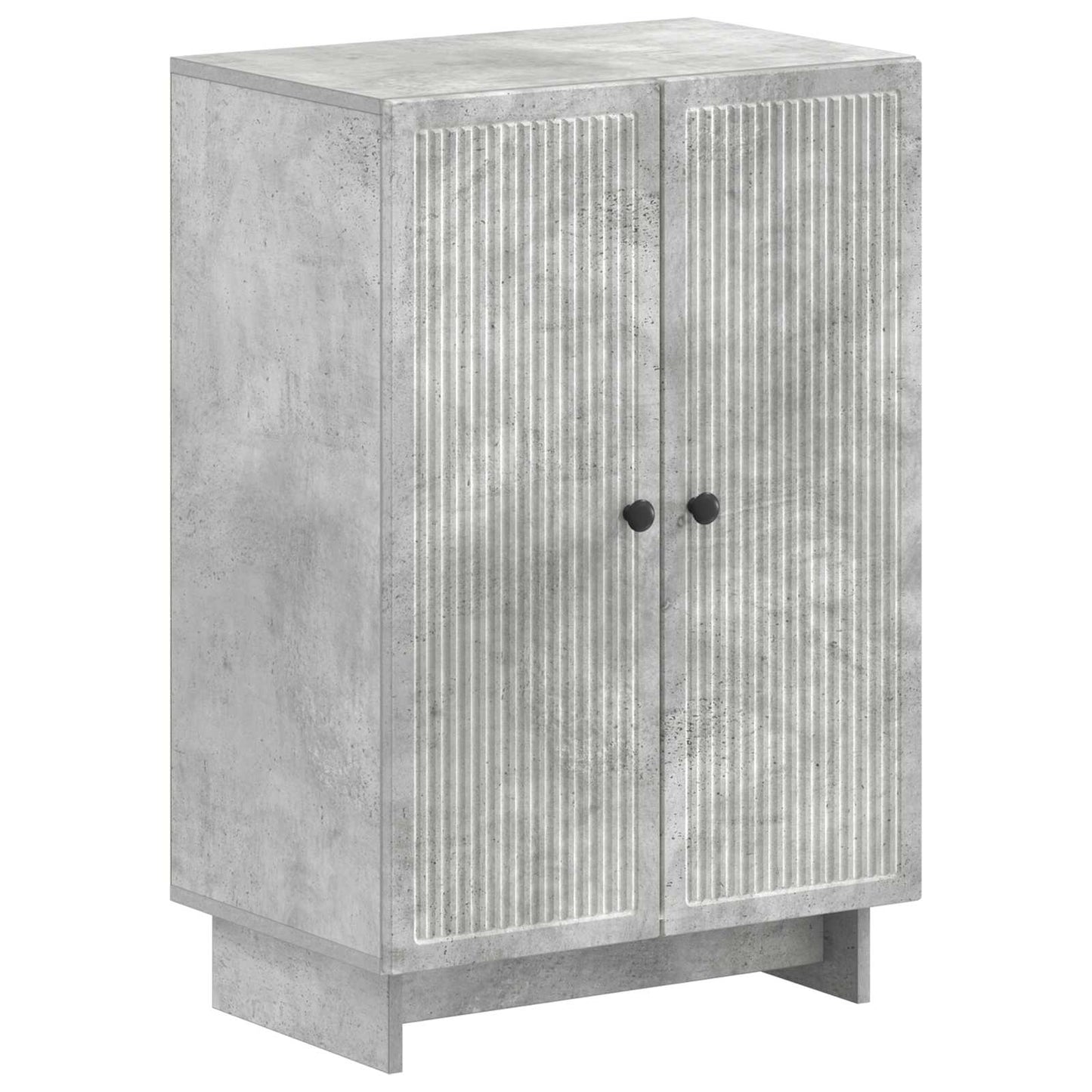 Cipőszekrény EDE 59,5 x 39,5 x 90 cm Szerelt Fa Betonszürke