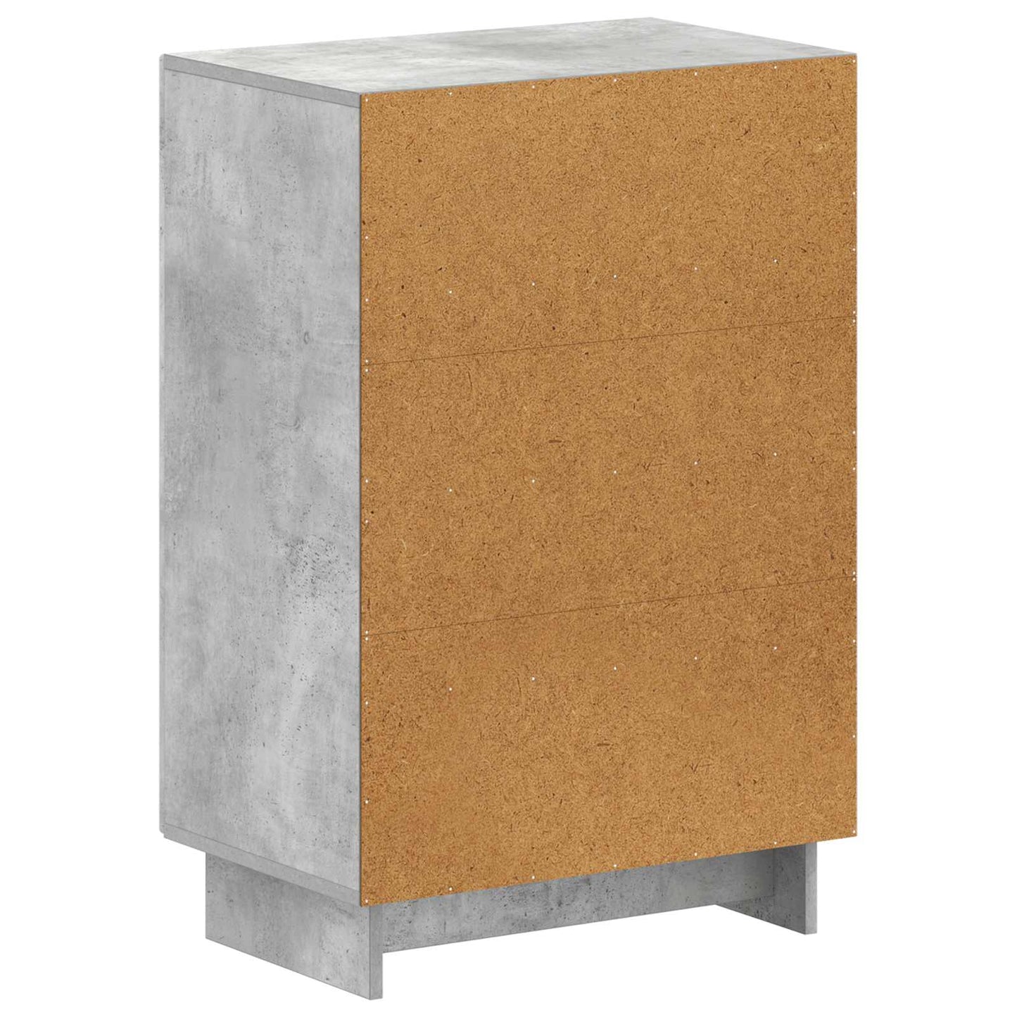 Cipőszekrény EDE 59,5 x 39,5 x 90 cm Szerelt Fa Betonszürke