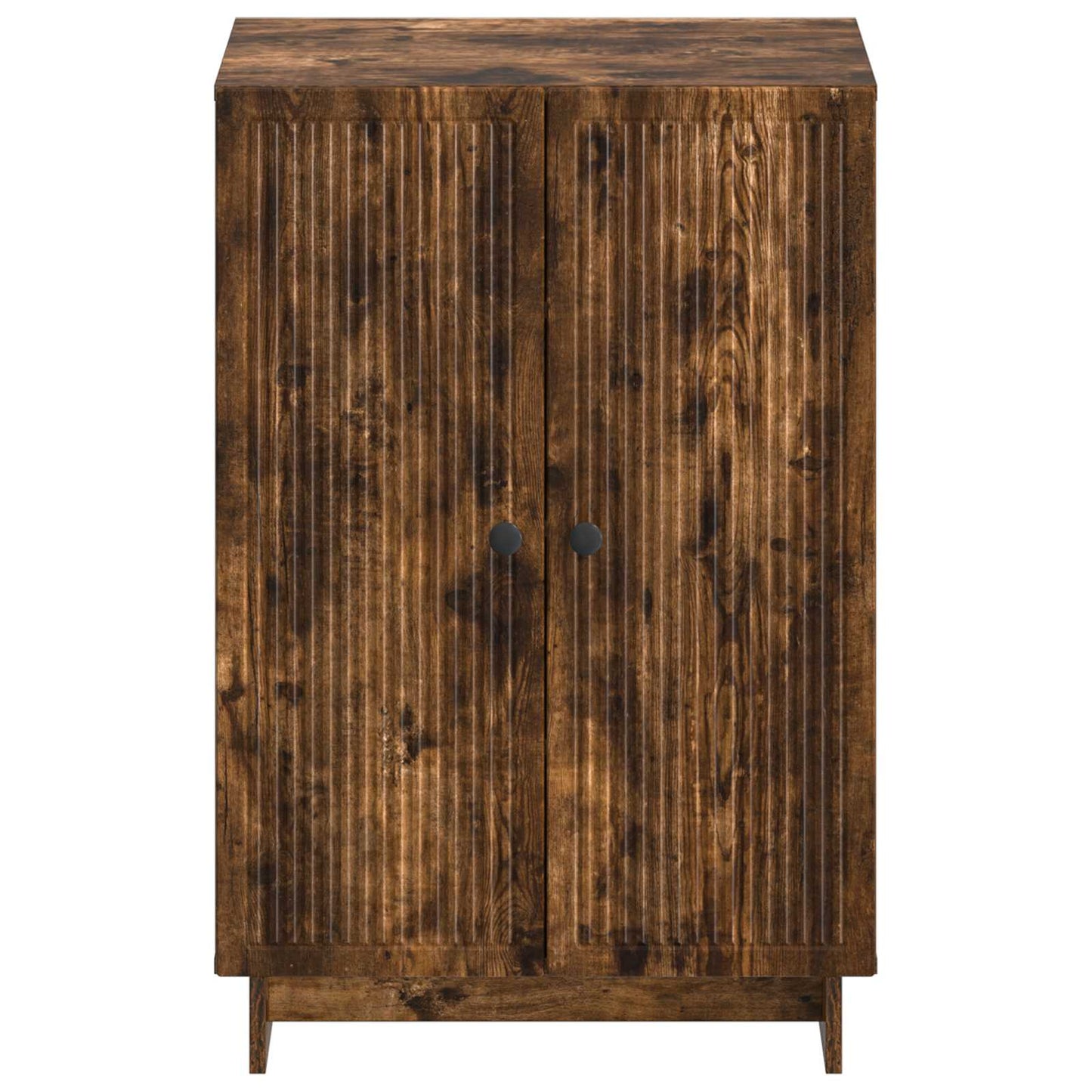 Cipőszekrény EDE 59,5 x 39,5 x 90 cm Szerelt Fa Füstös Tölgy