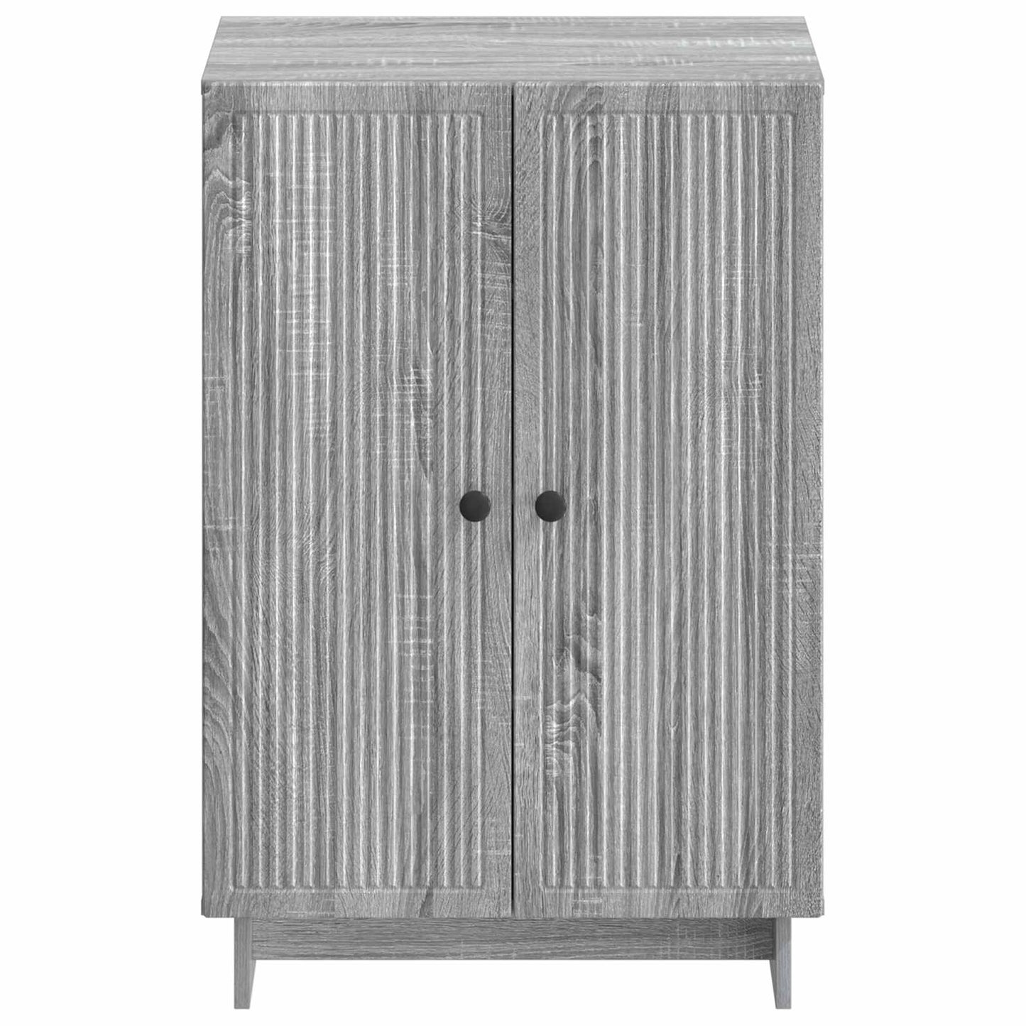 Cipőszekrény EDE 59,5 x 39,5 x 90 cm Szerelt Fa Szürke Sonoma